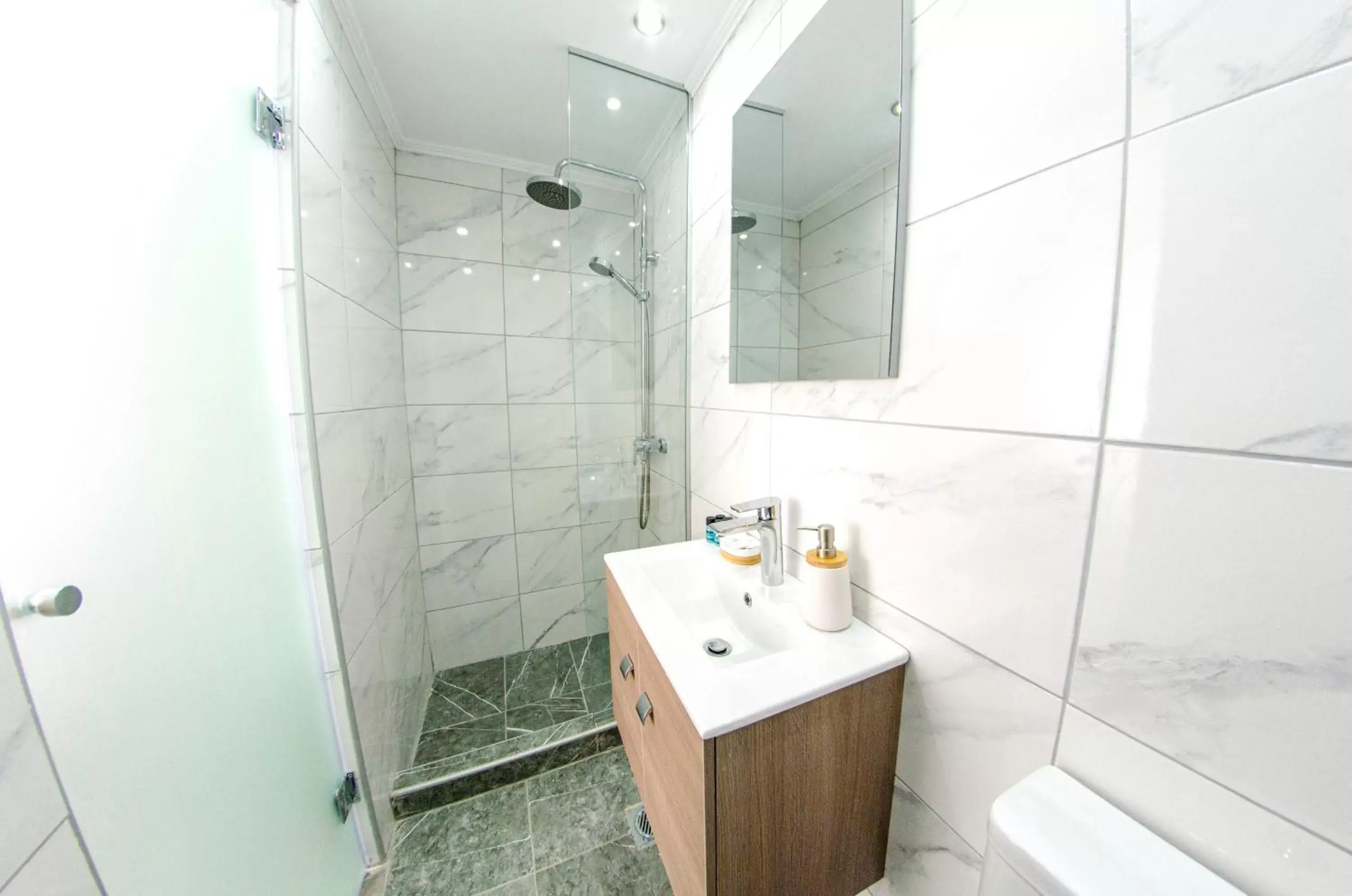 Shower, Bathroom in Nea Metropolis