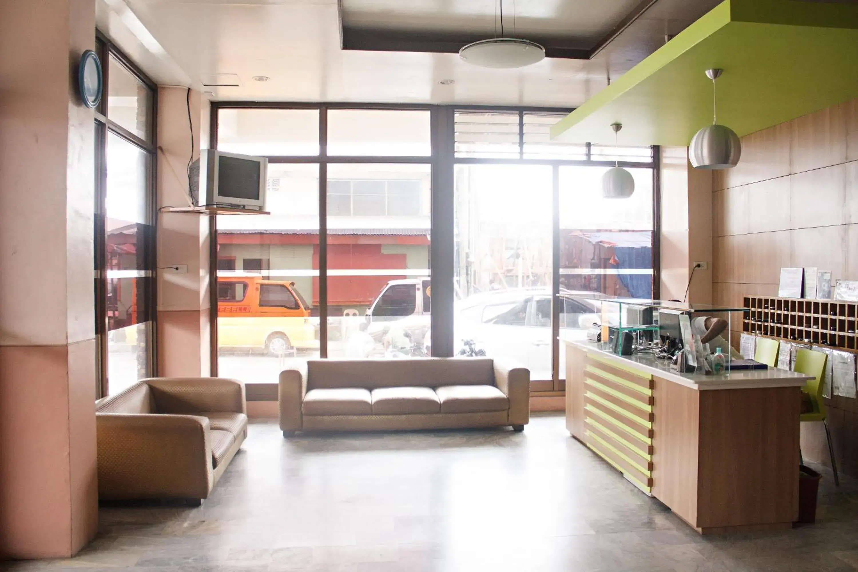 Lobby or reception in GV Hotel - Ormoc Lobby or reception in GV Hotel - Ormoc