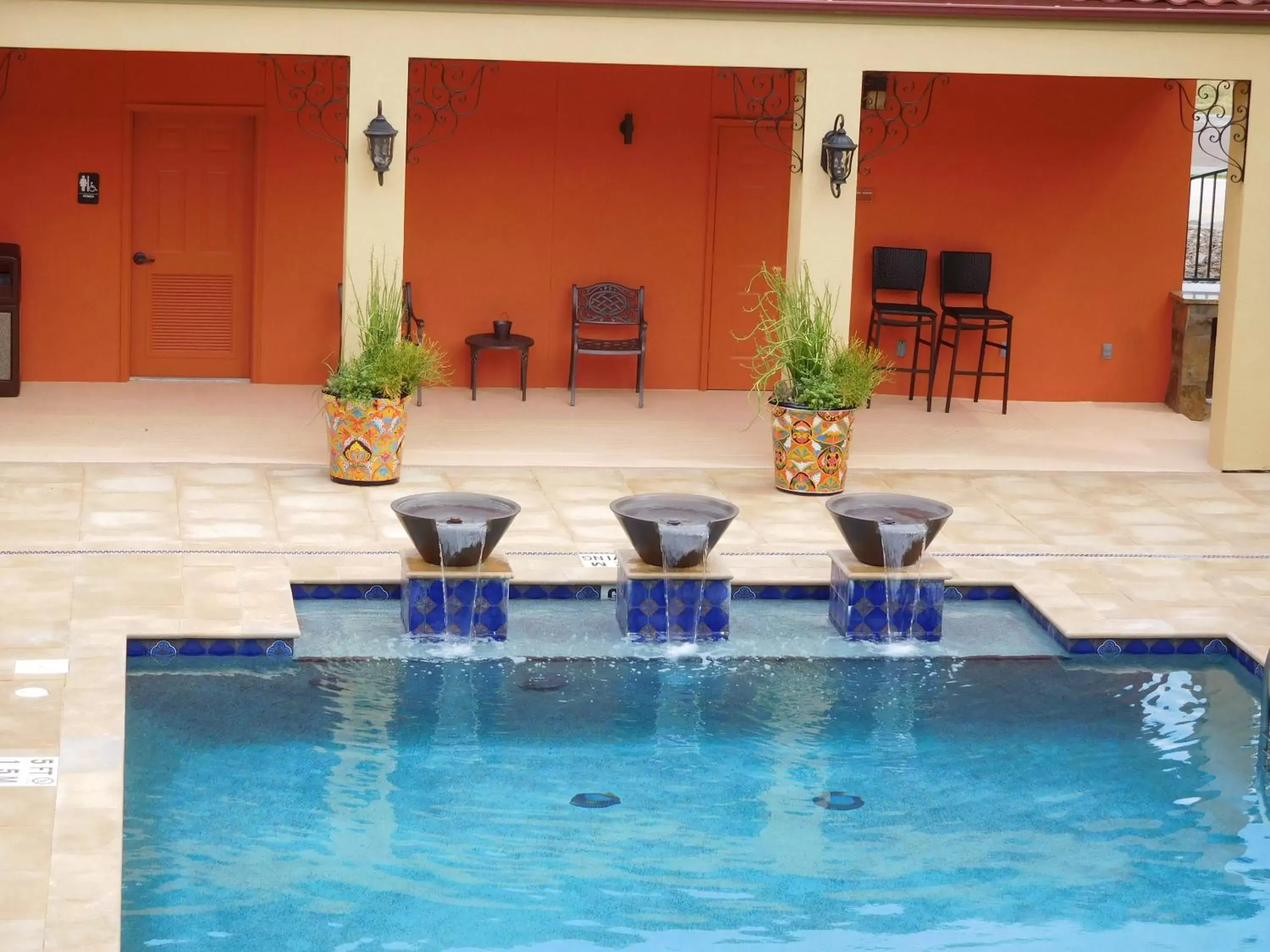 Decorative detail, Swimming Pool in Best Western San Isidro Inn