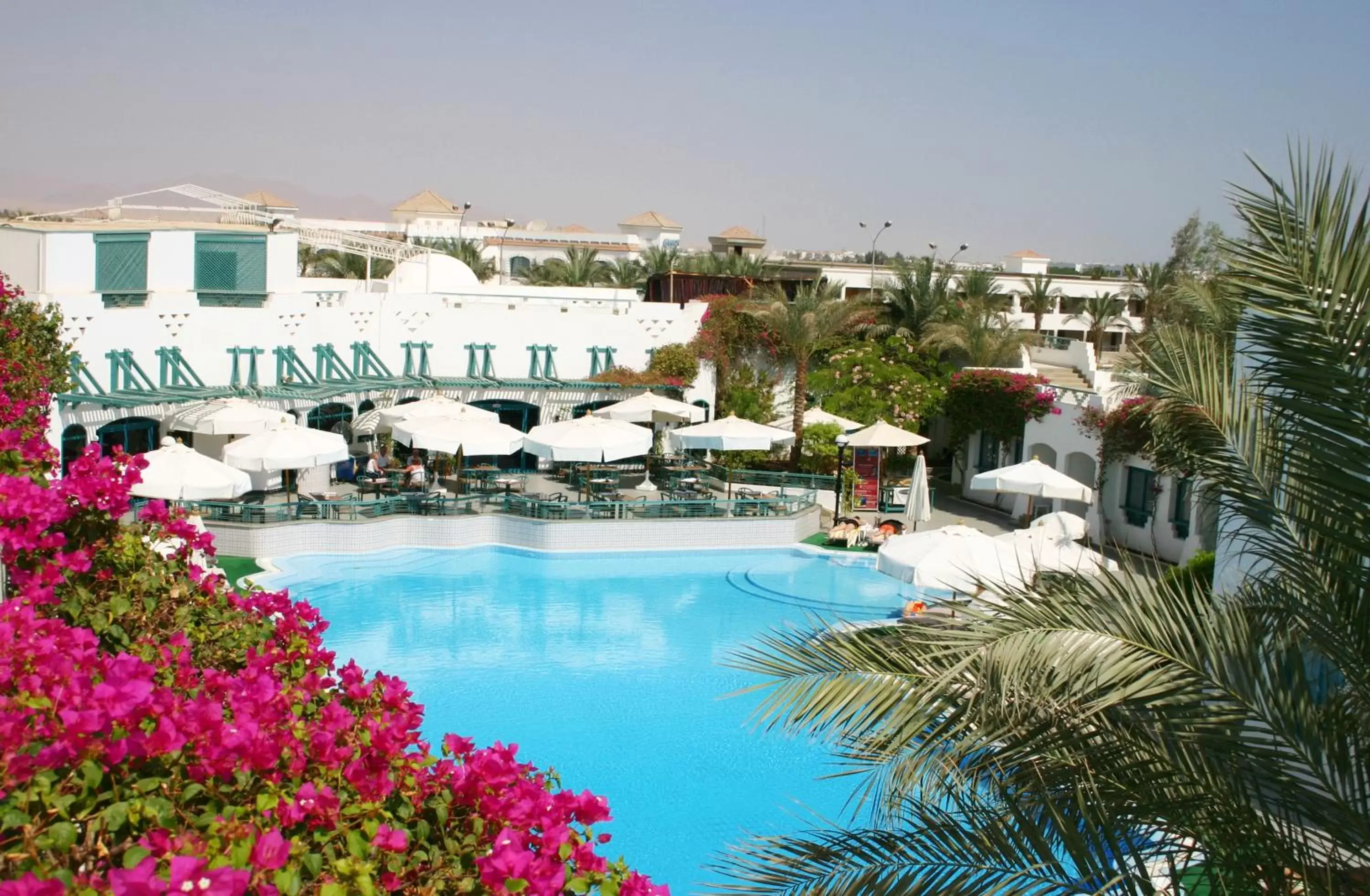 Pool View in Falcon Hills Hotel