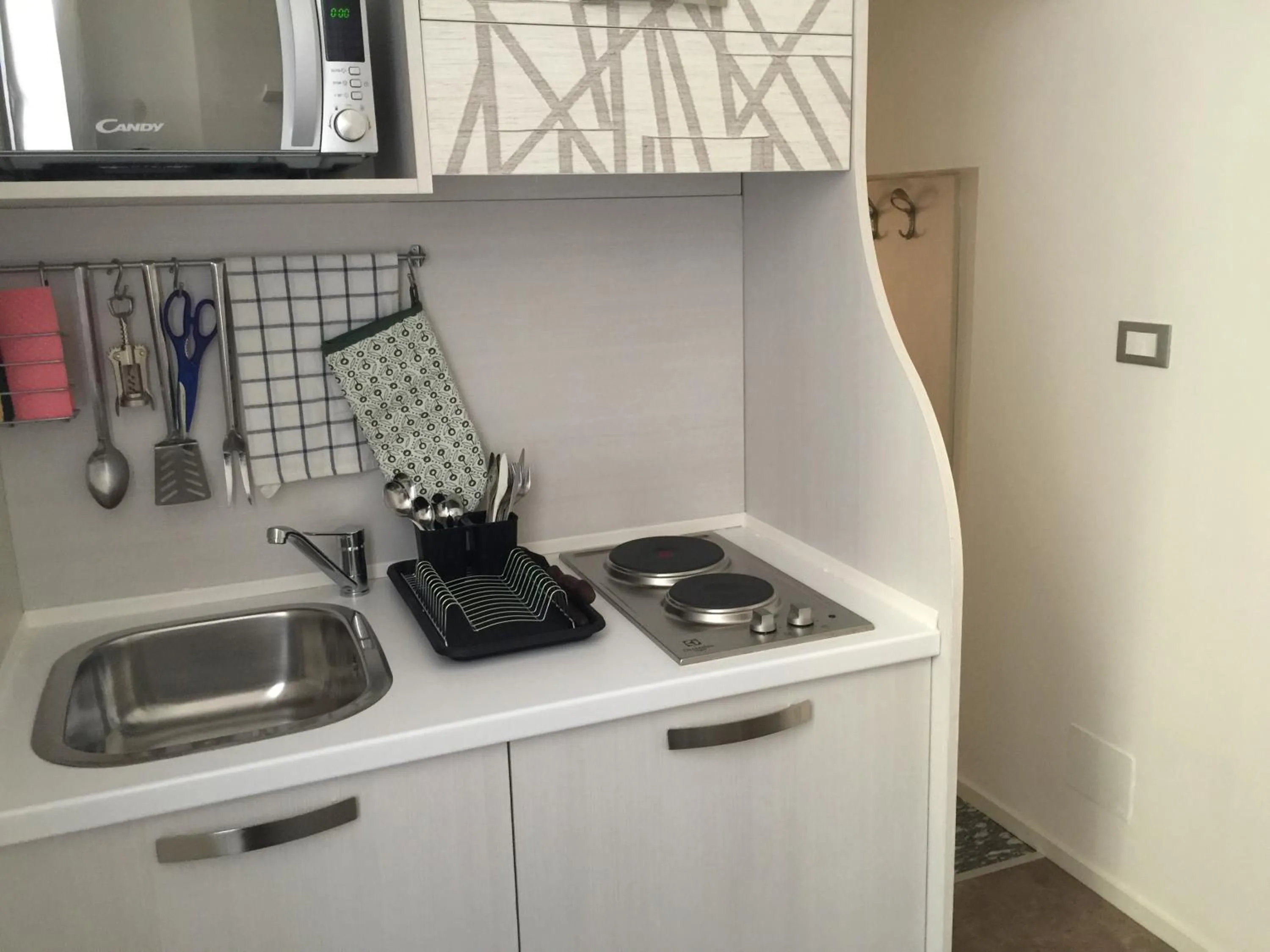 Kitchen or kitchenette in Hotel Holiday- Alla Finestrella