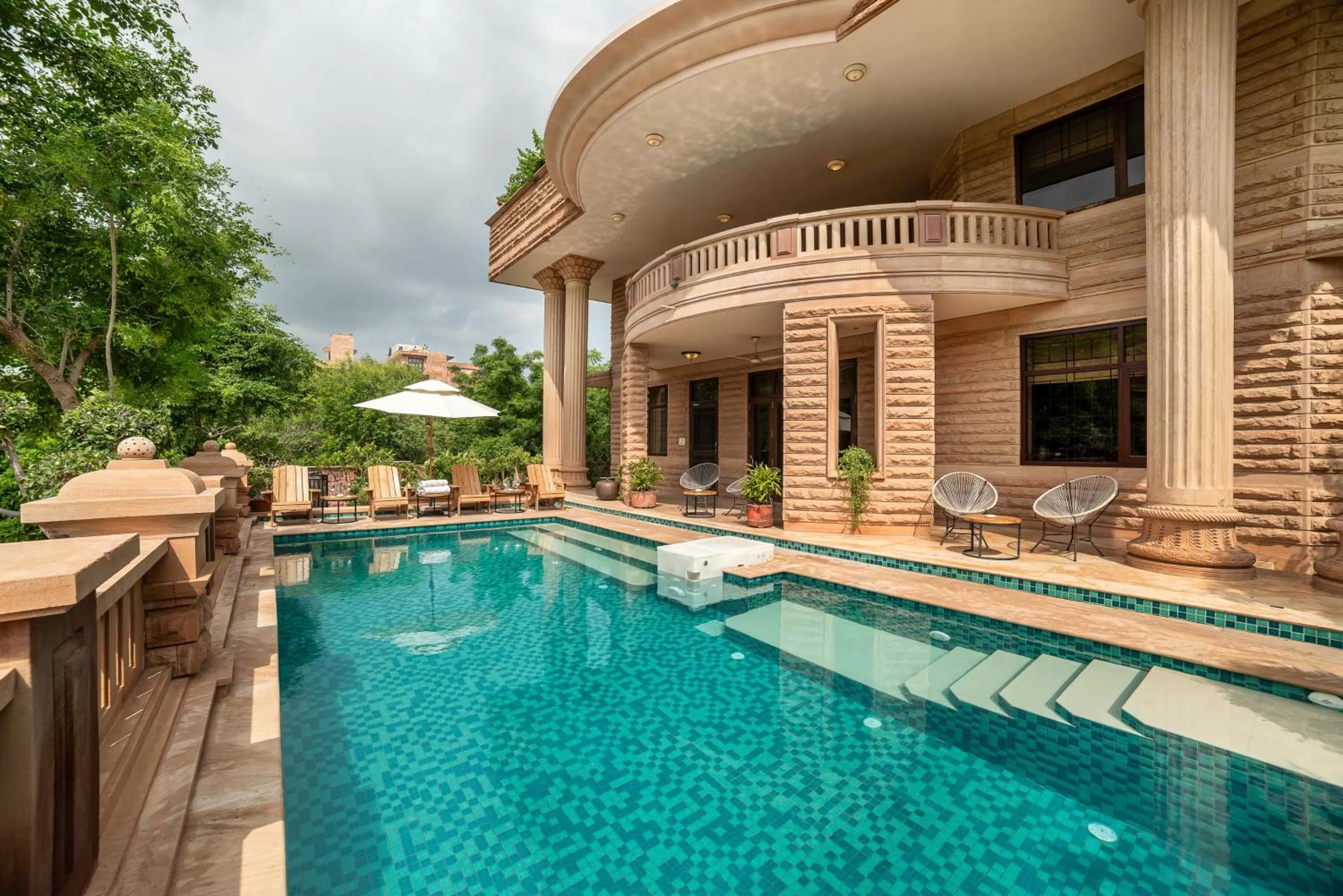 Swimming pool in The Almond Tree