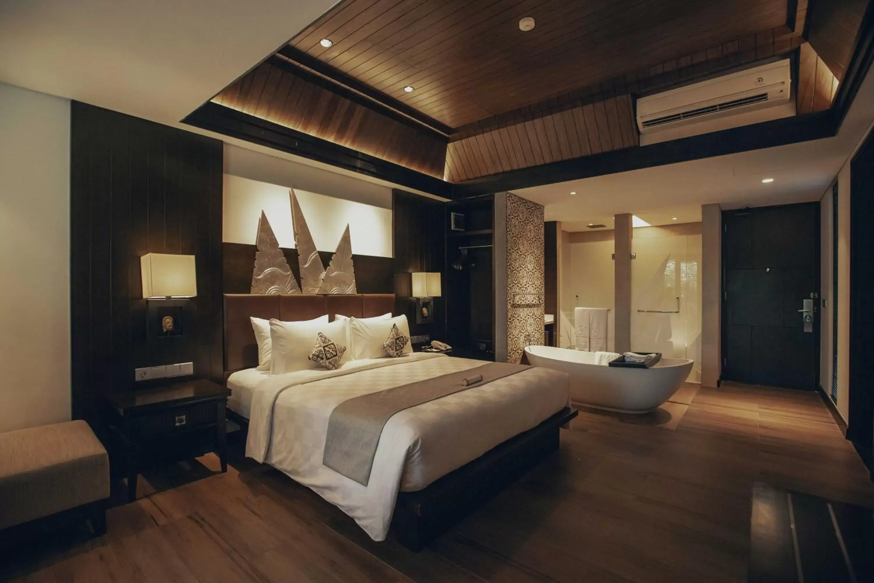 Bedroom, Bed in The Vira Bali Boutique Hotel & Suite