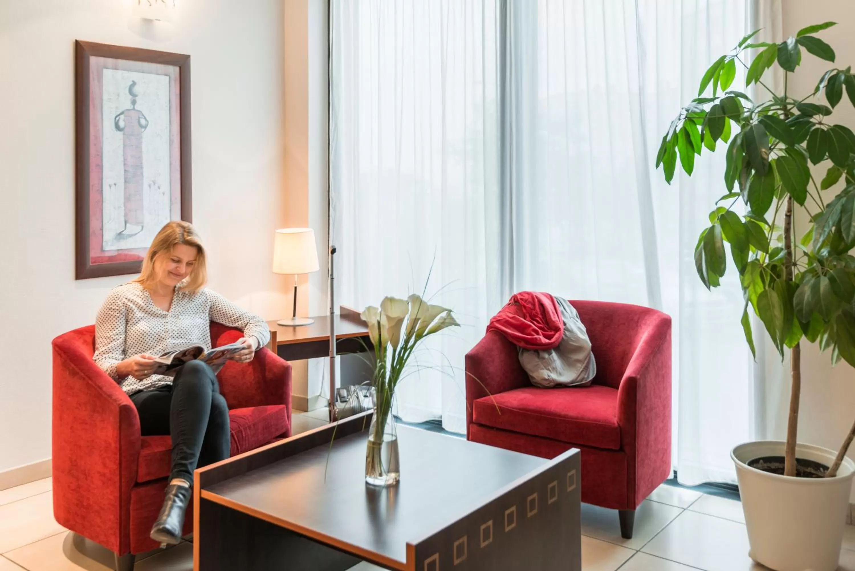 Lobby or reception in Aparthotel Adagio Access Toulouse Jolimont