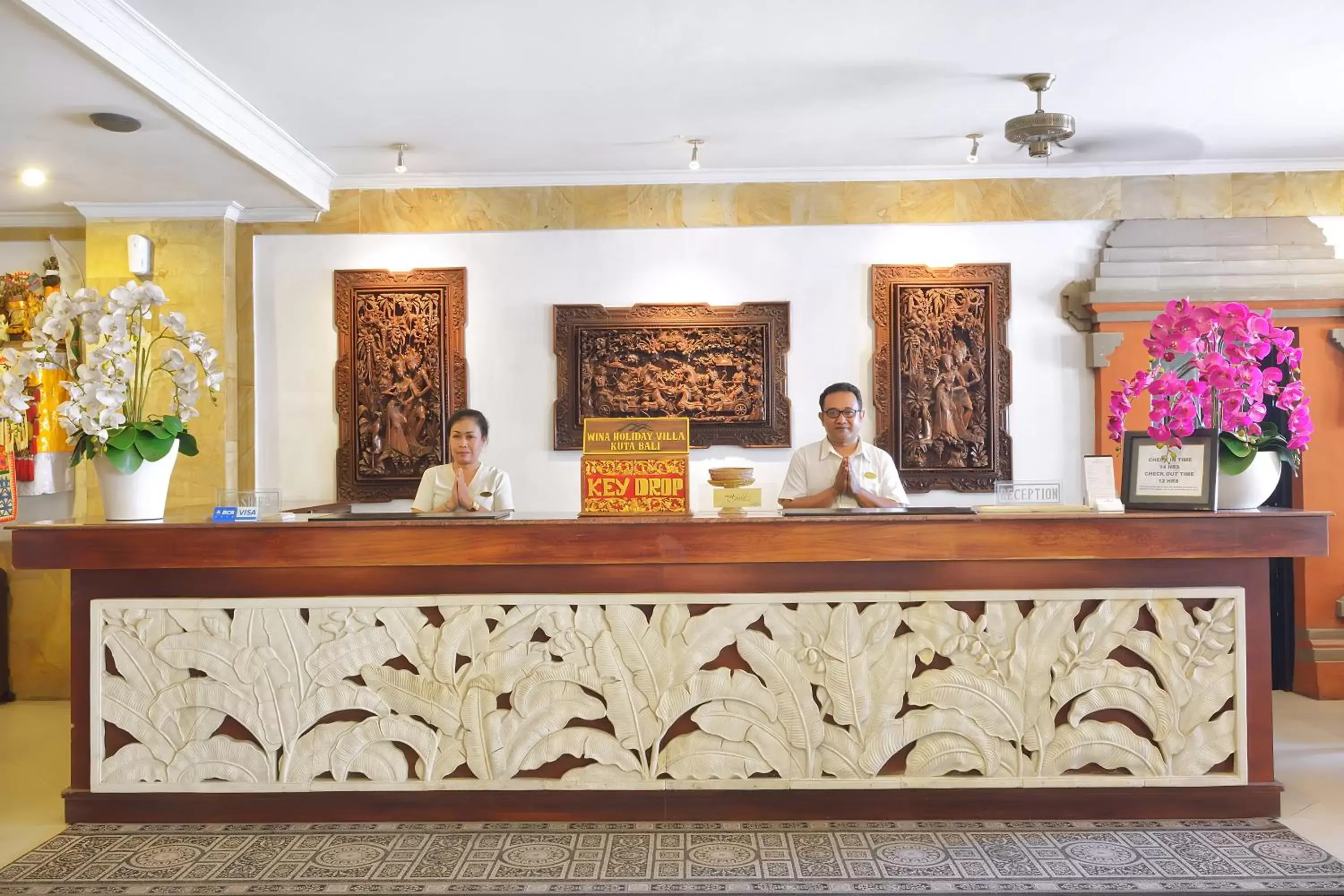 Lobby or reception, Lobby/Reception in Wina Holiday Villa Kuta Bali