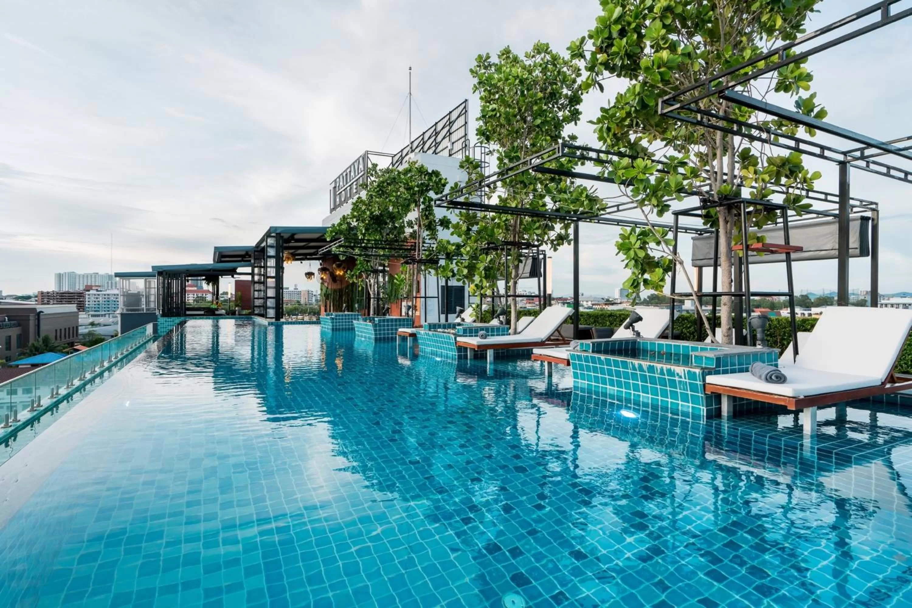 Swimming pool in SureStay Plus by Best Western T Pattaya