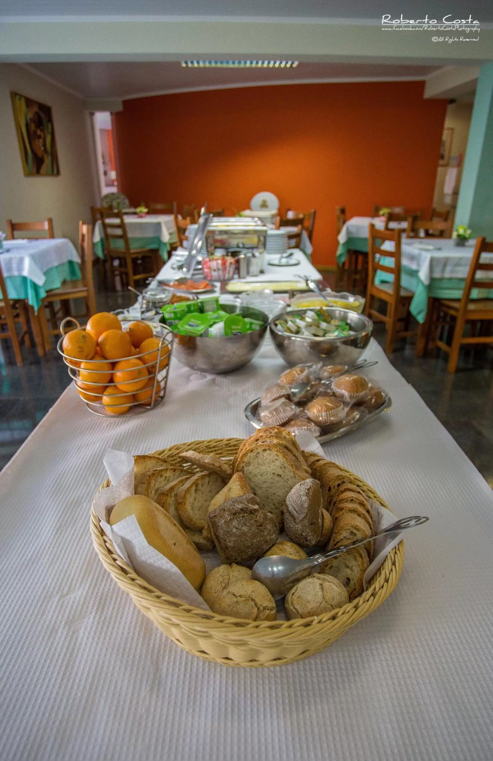 Dining area in Hotel Teresinha