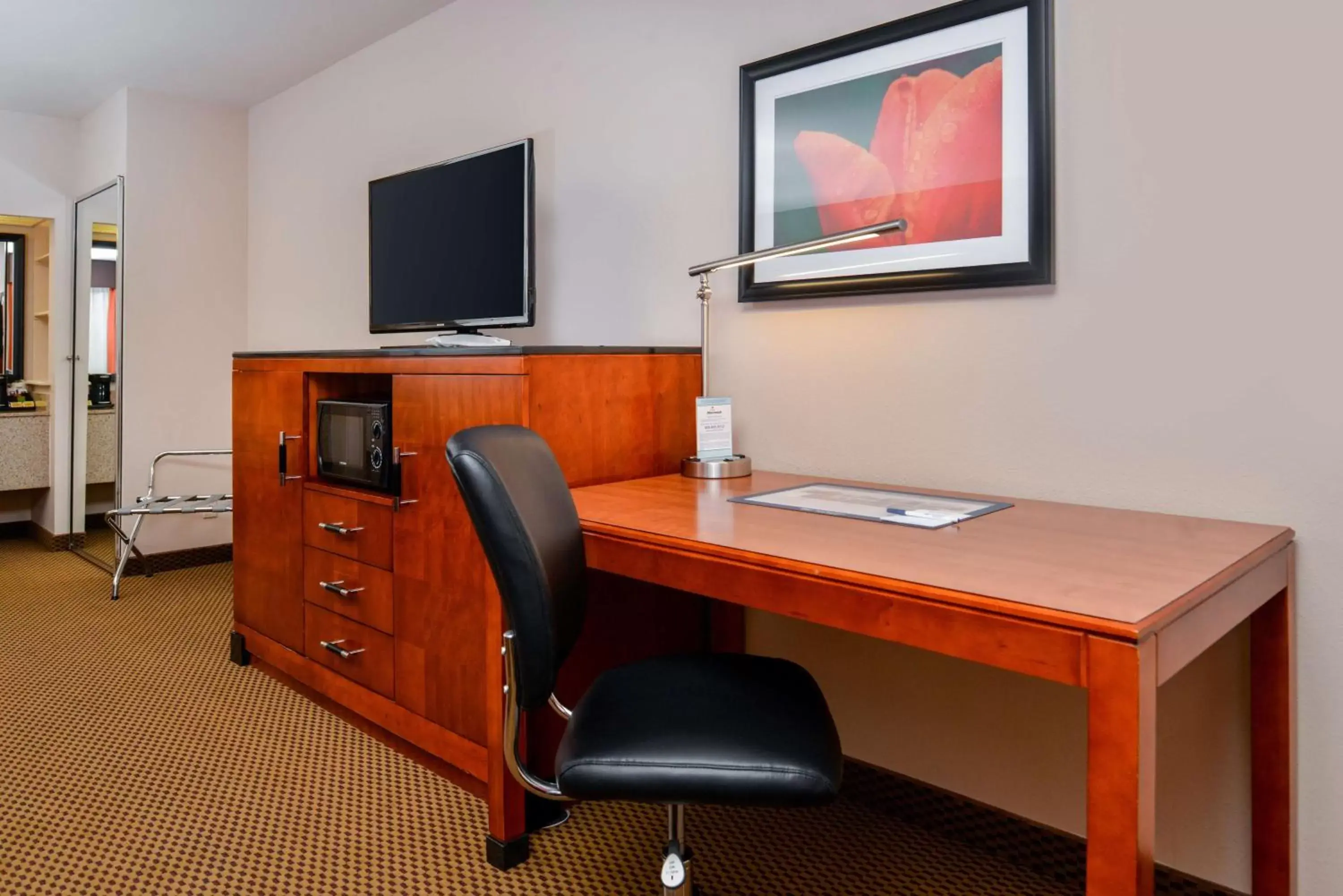 Photo of the whole room, TV/Entertainment Center in Best Western Executive Inn