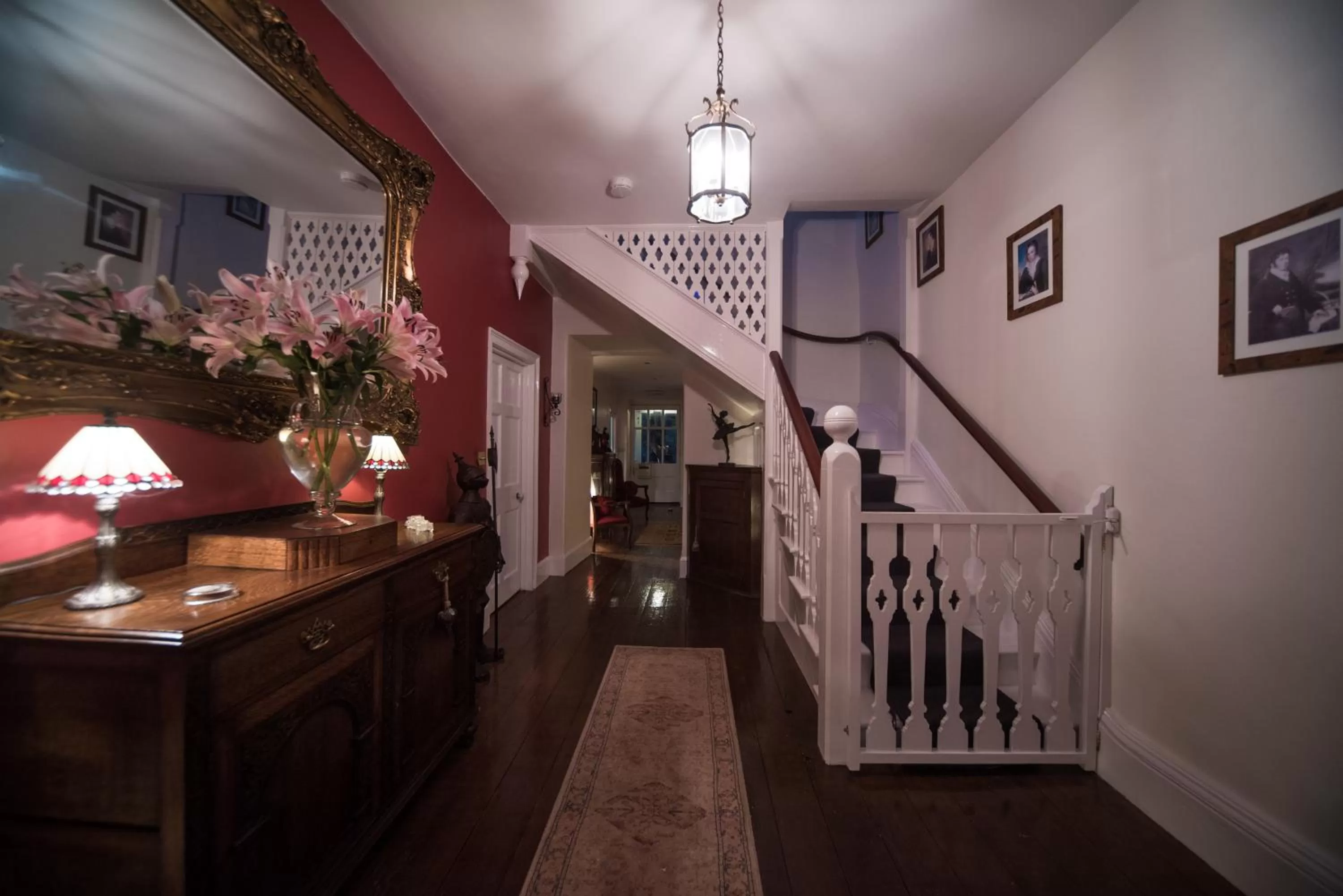 Lobby or reception in Plas Tan-Yr-Allt Historic Country House B&B