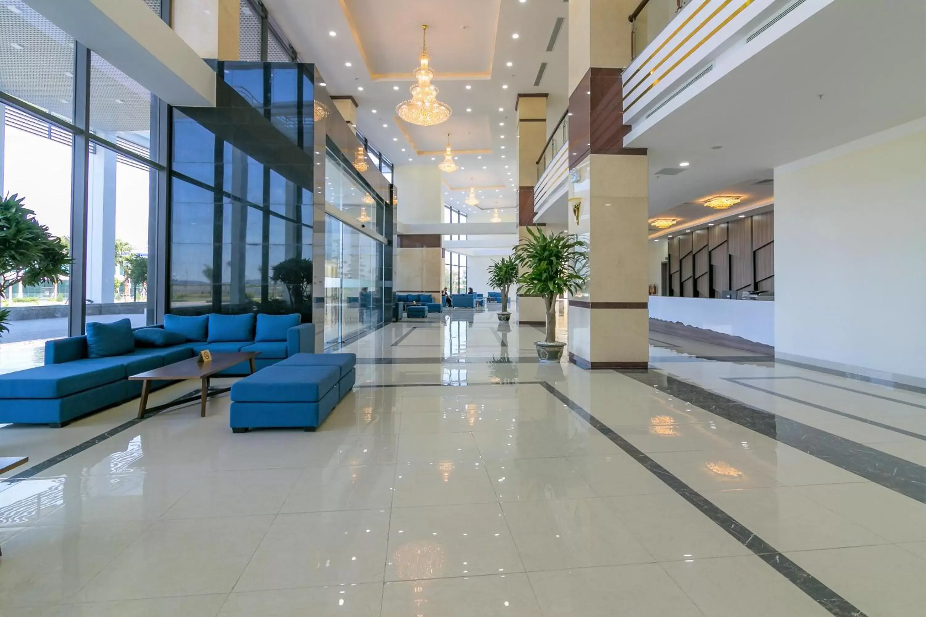 Lobby or reception in Navy Hotel Cam Ranh Lobby or reception in Navy Hotel Cam Ranh