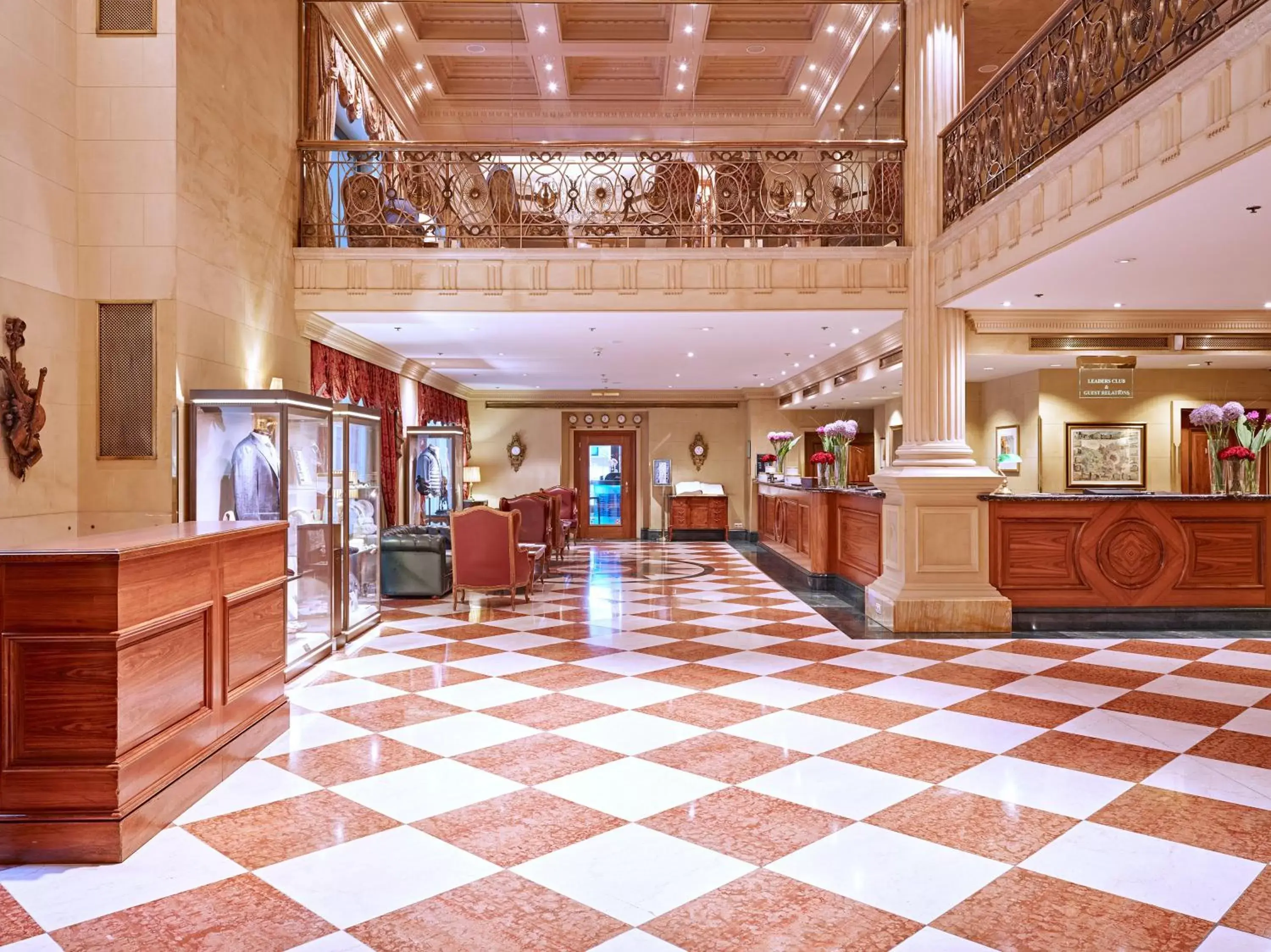 Property building, Lobby/Reception in Grand Hotel Wien