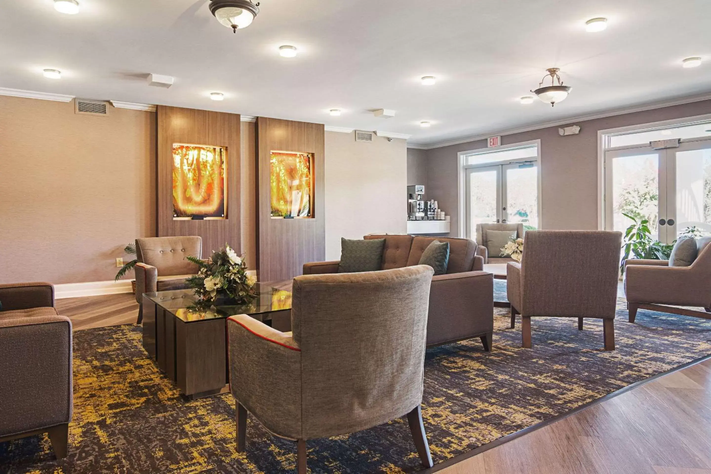 Lobby or reception in Clarion Inn Willow River Lobby or reception in Clarion Inn Willow River