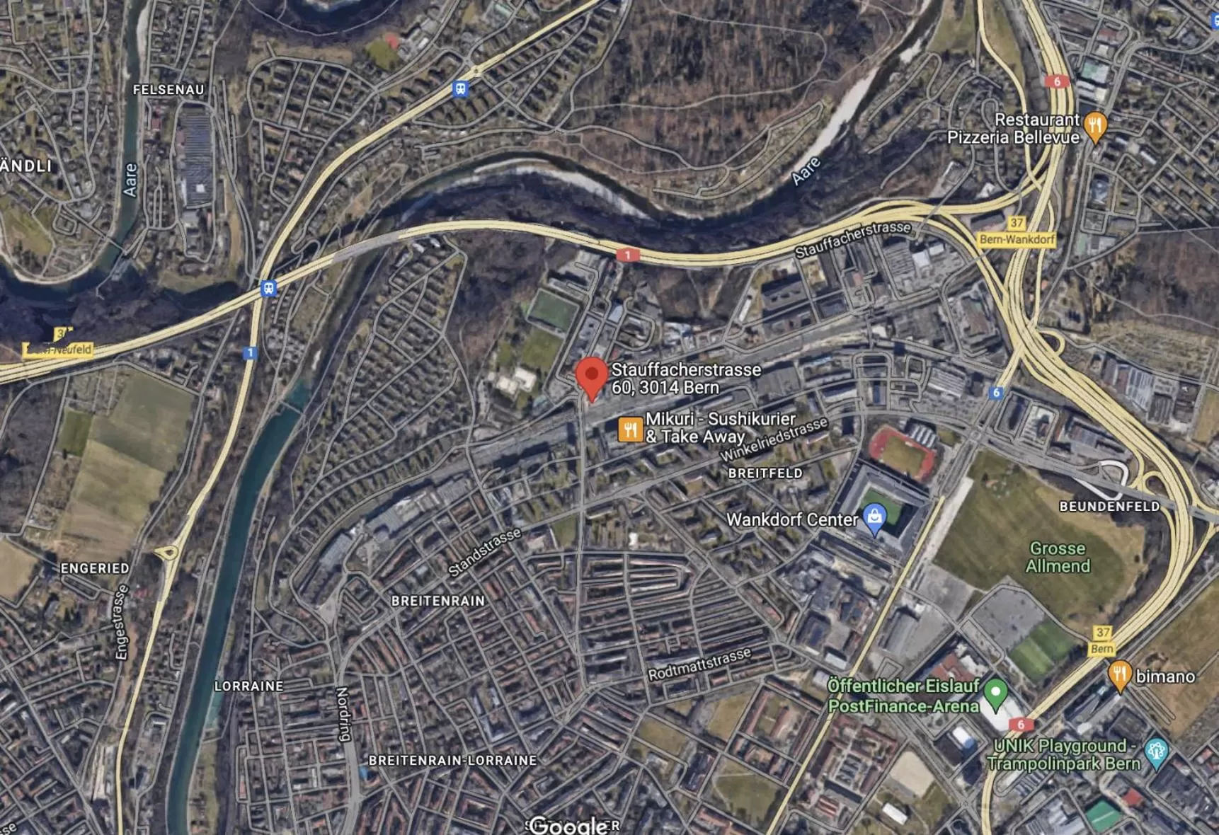 Bird's eye view in Evi's Home Hotel & Apartments