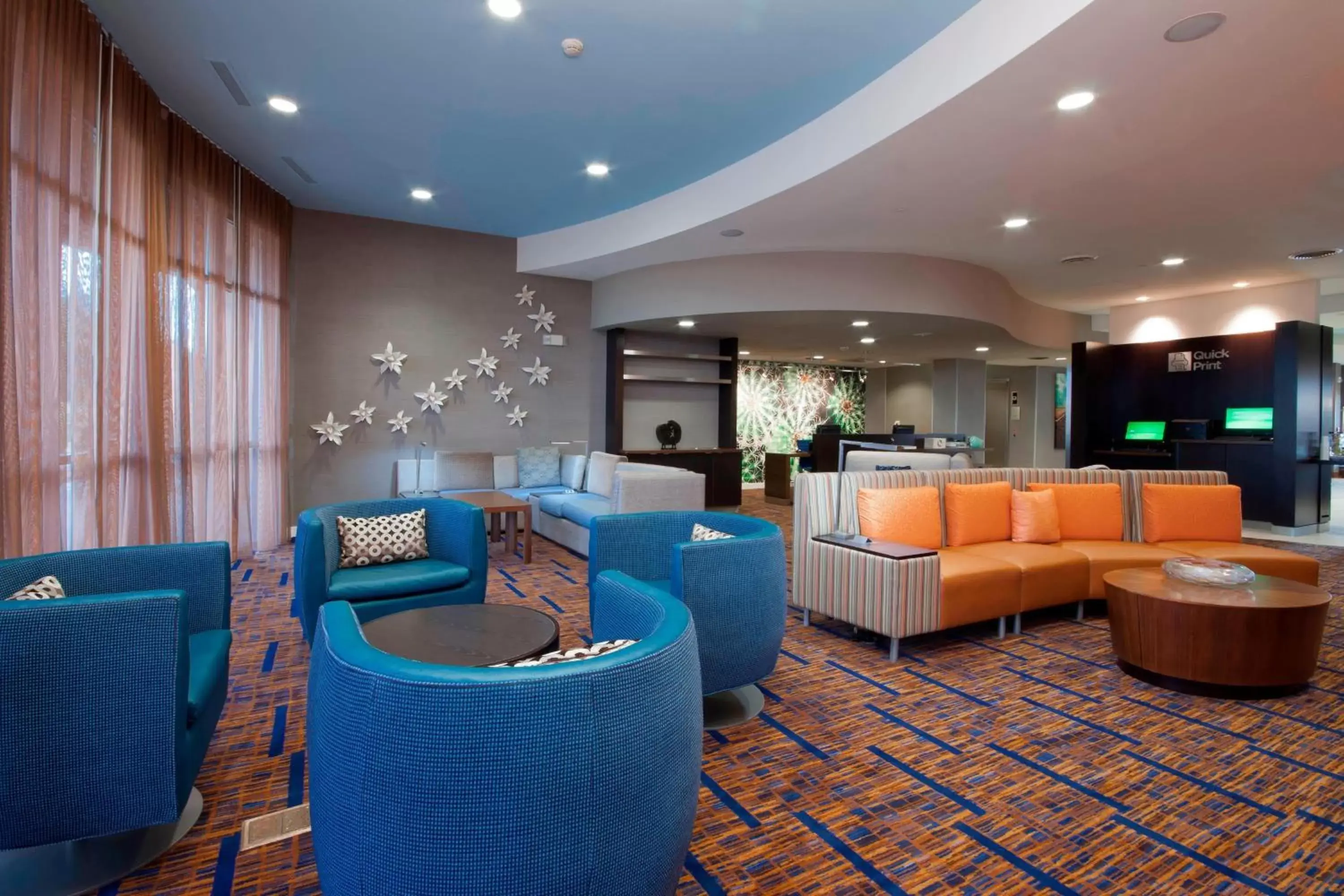 Lobby or reception, Lounge/Bar in Courtyard by Marriott Amarillo West/Medical Center
