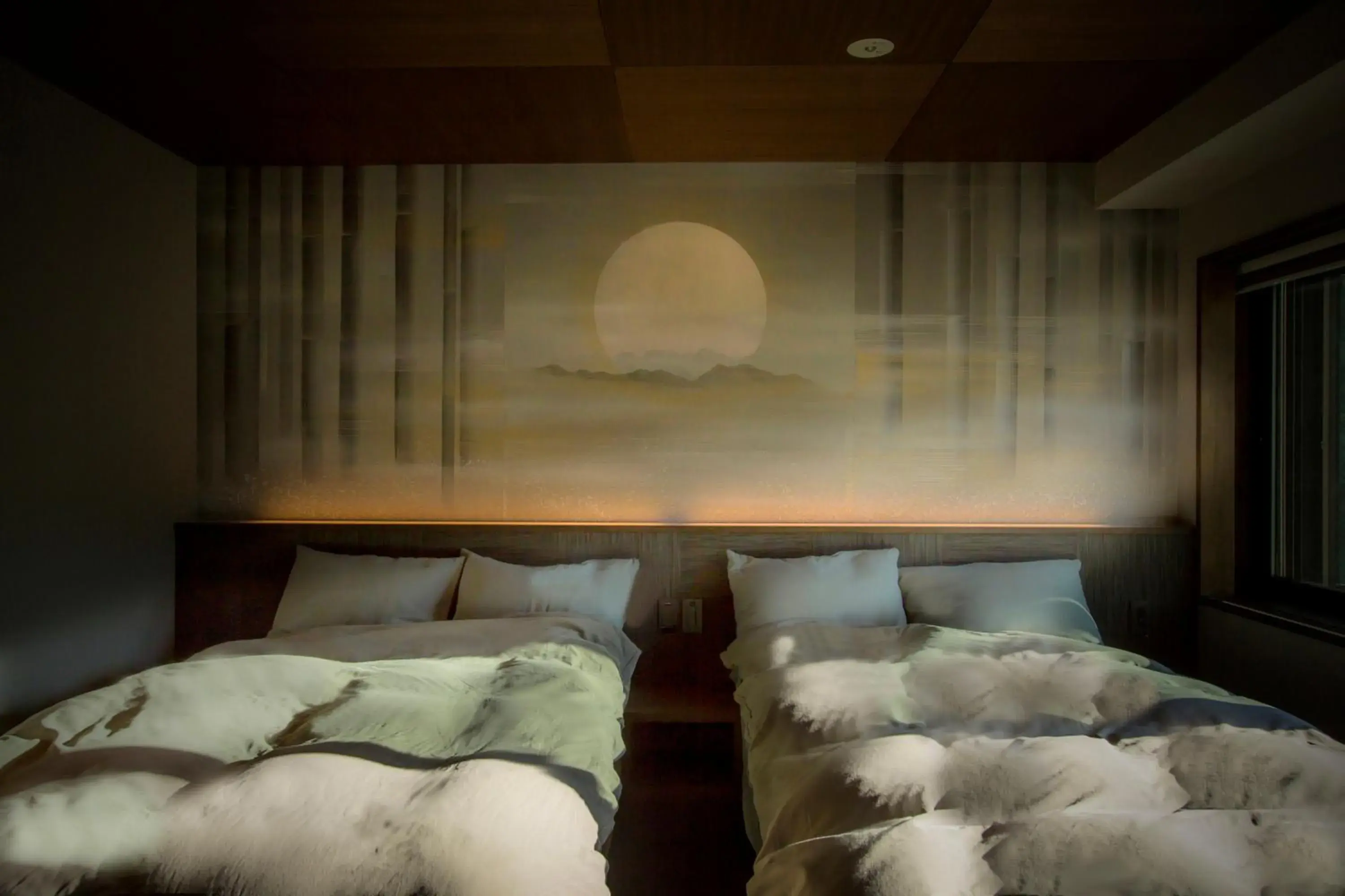 Photo of the whole room, Bed in Shibu Onsen Sakaeya