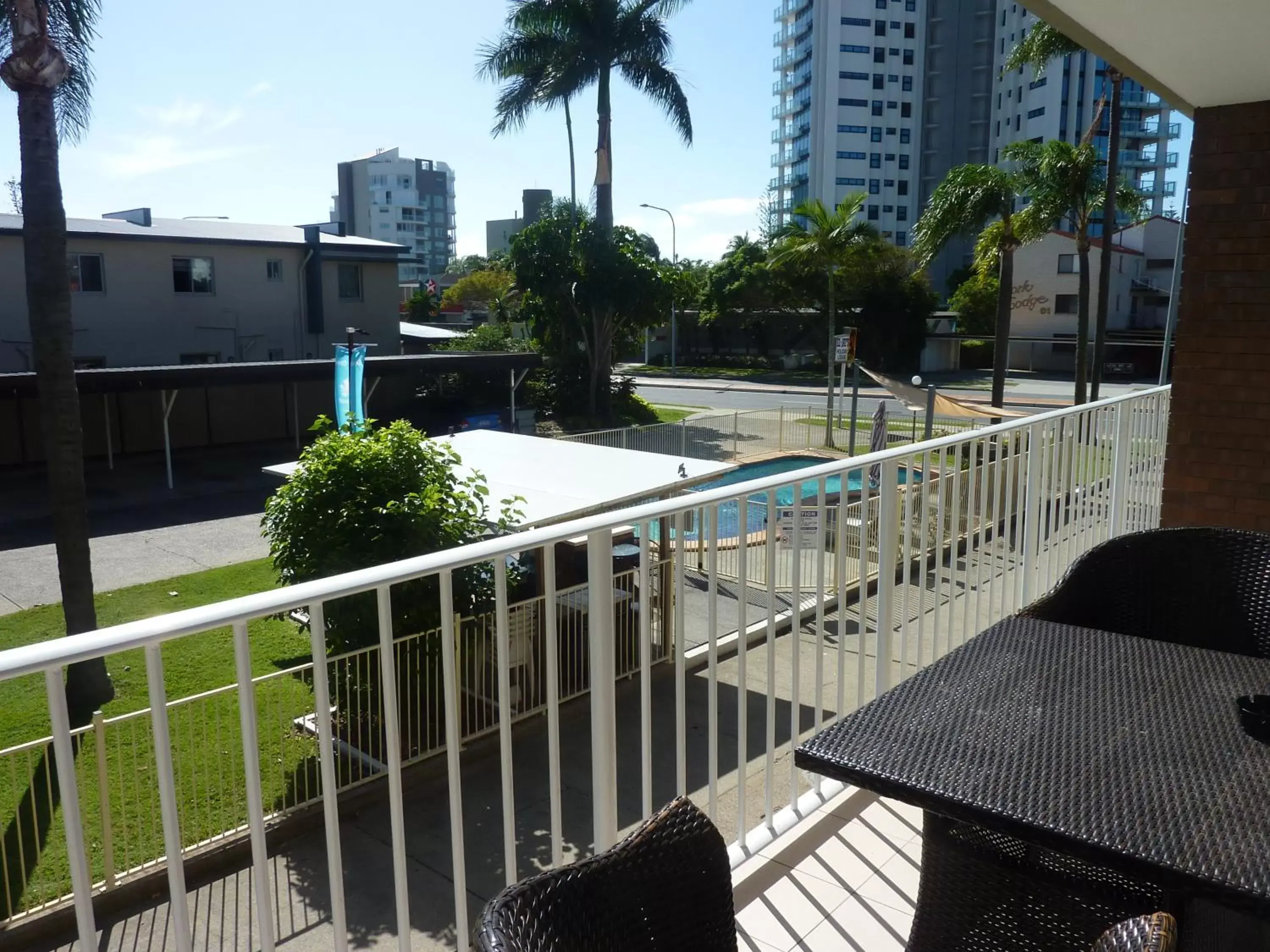 Balcony/Terrace in Jadran Motel & El Jays Holiday Lodge