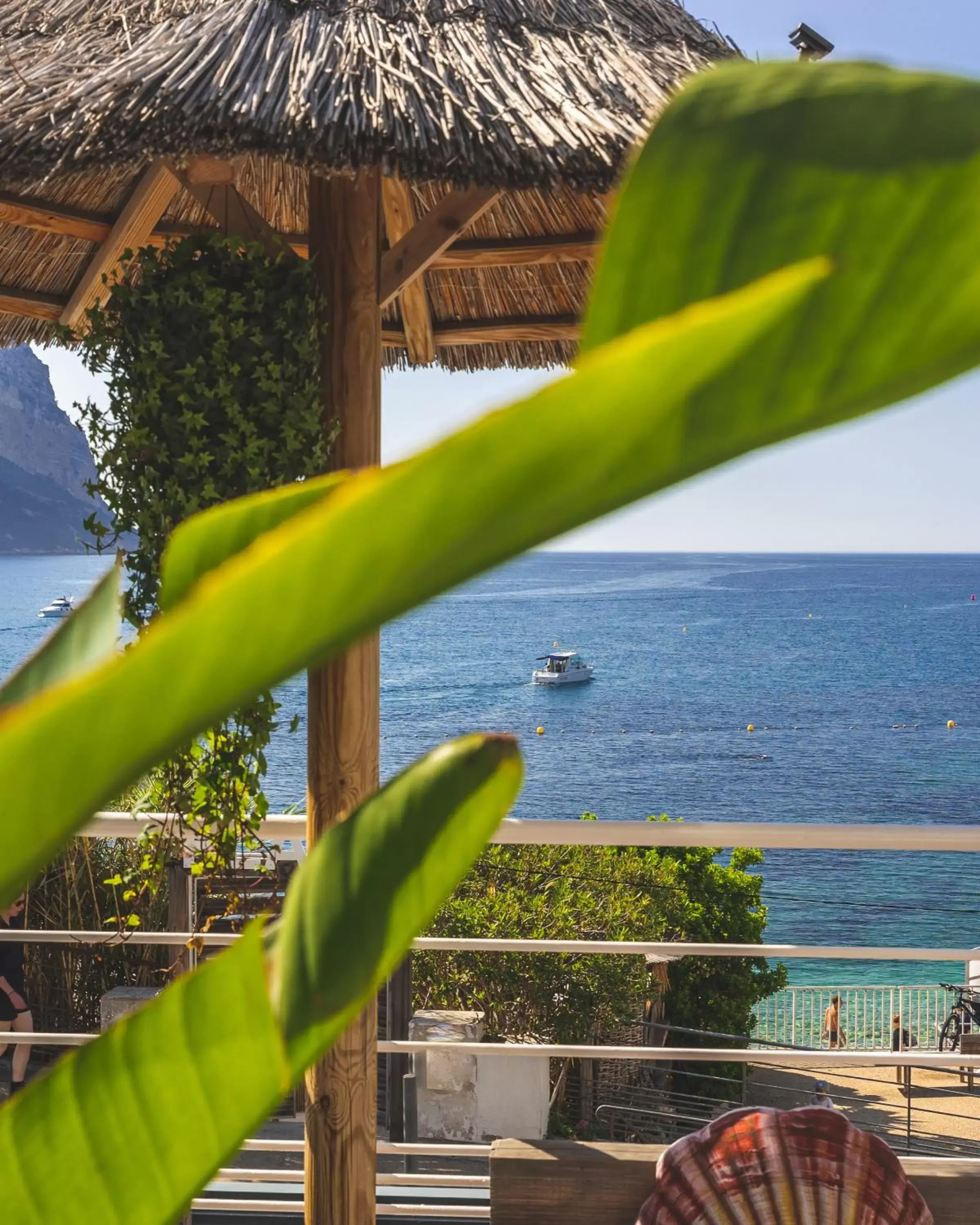 Balcony/Terrace in Hotel de La Plage - Mahogany