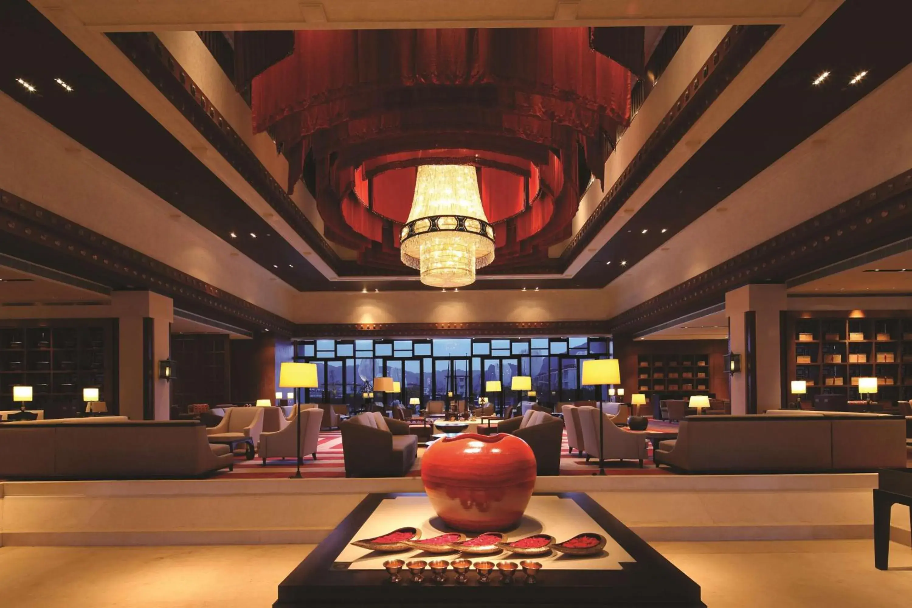 Lobby or reception in Shangri-La Lhasa