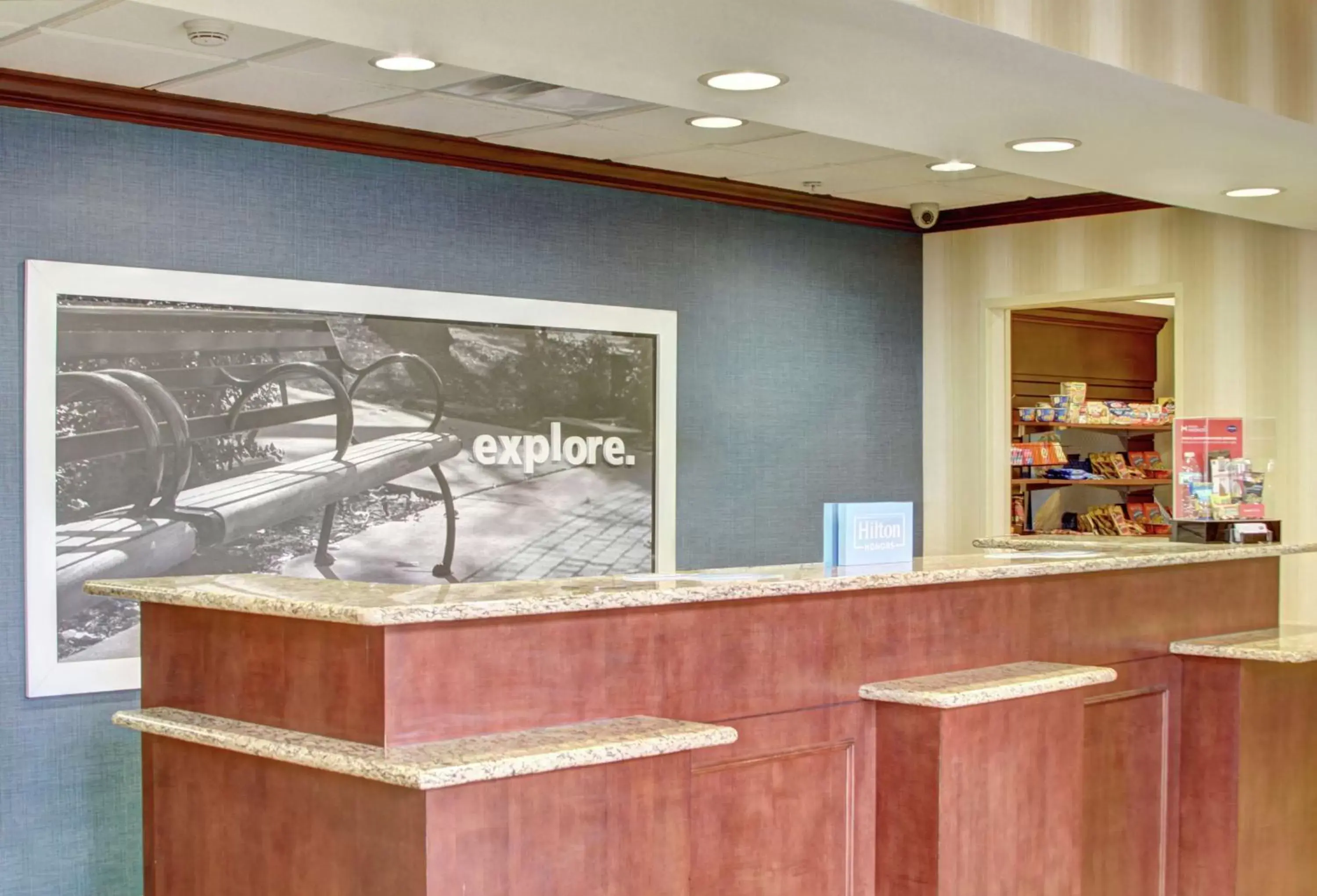 Lobby or reception in Hampton Inn and Suites Alexandria Lobby or reception in Hampton Inn and Suites Alexandria