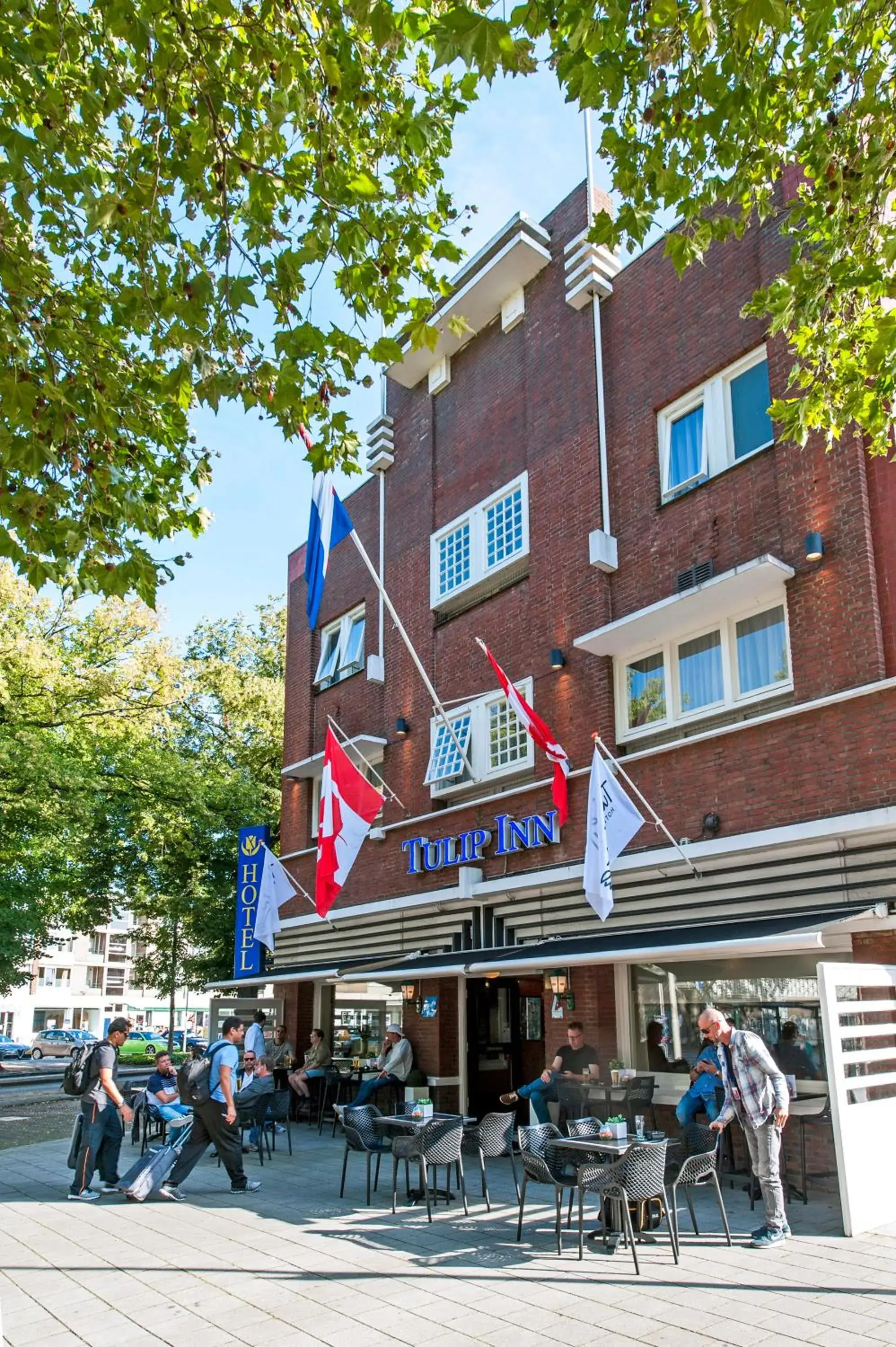 Balcony/Terrace, Property Building in City Hotel Bergen op Zoom