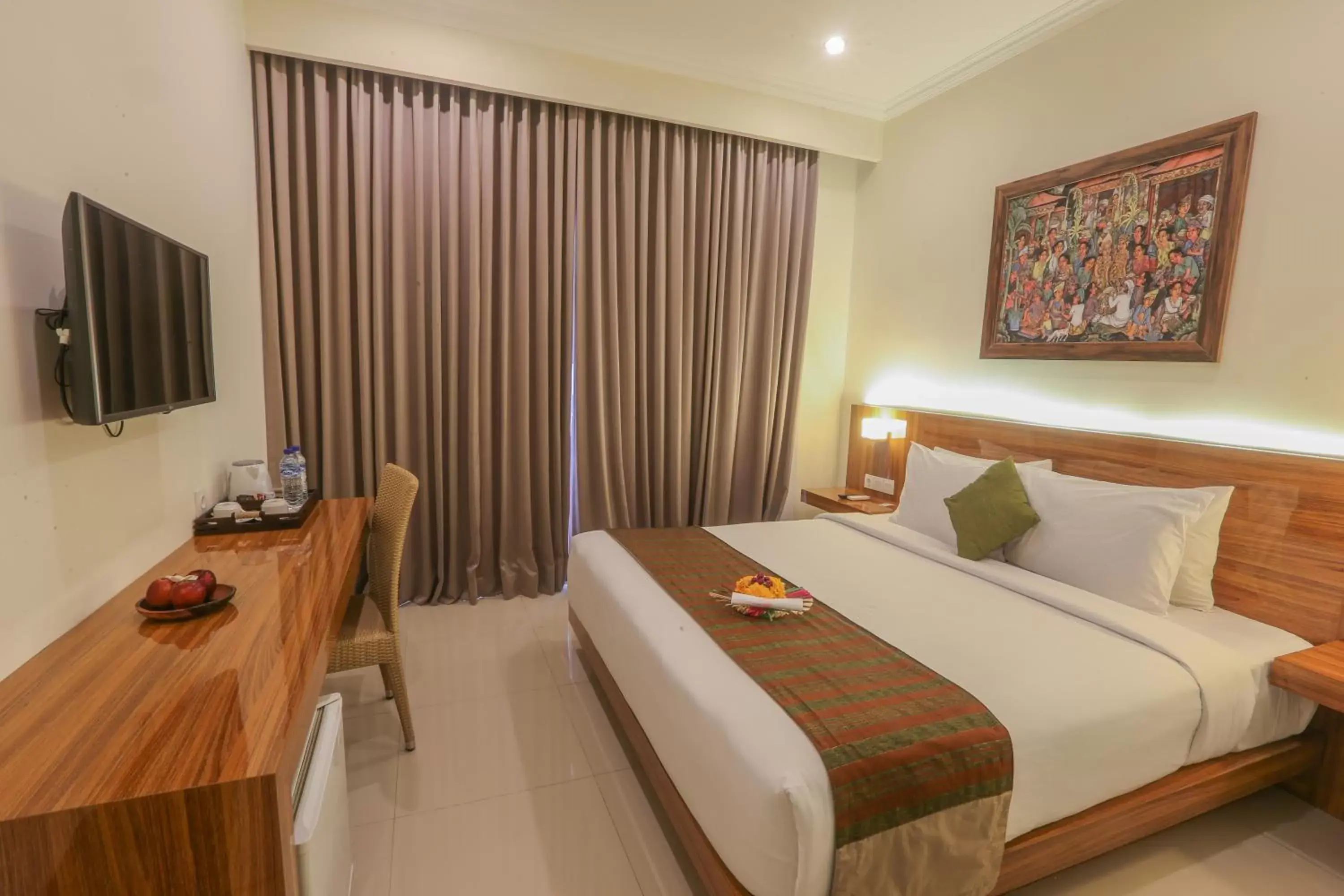Bed in Argya Santi Resort Bed in Argya Santi Resort