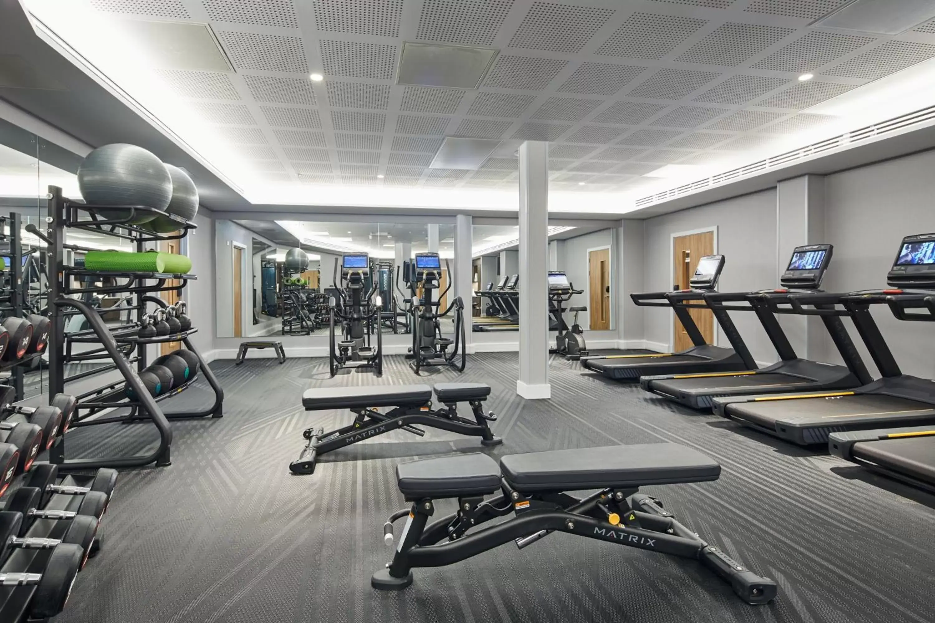 Fitness centre/facilities, Fitness Center/Facilities in Courtyard by Marriott Exeter Sandy Park