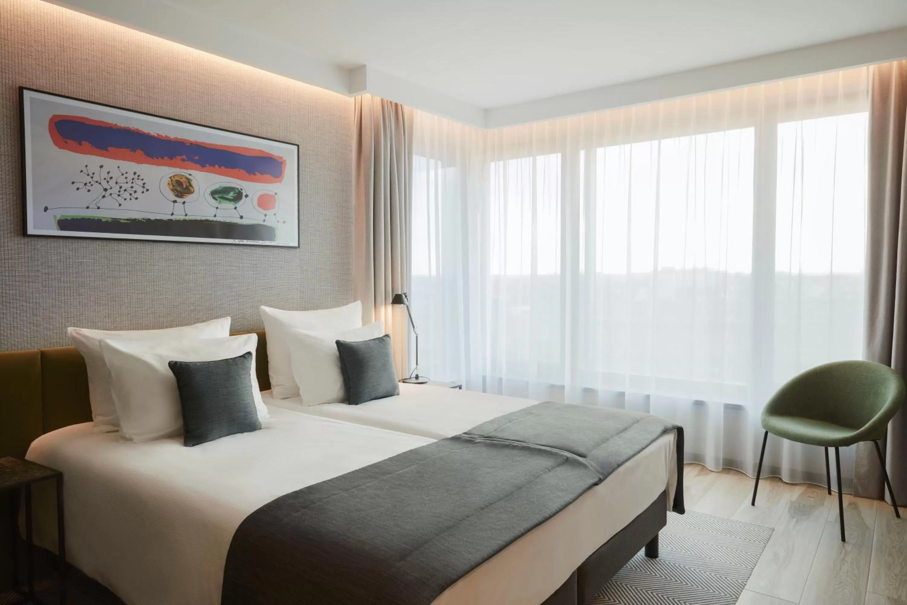 Photo of the whole room, Bed in Q Hotel Plus Wrocław Bielany