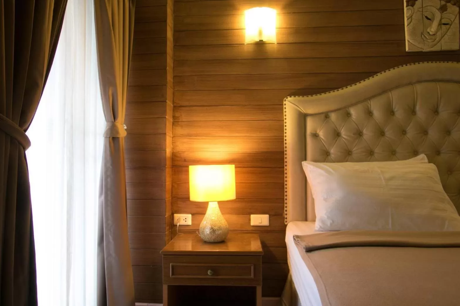 Bed in Sudyod Apartment