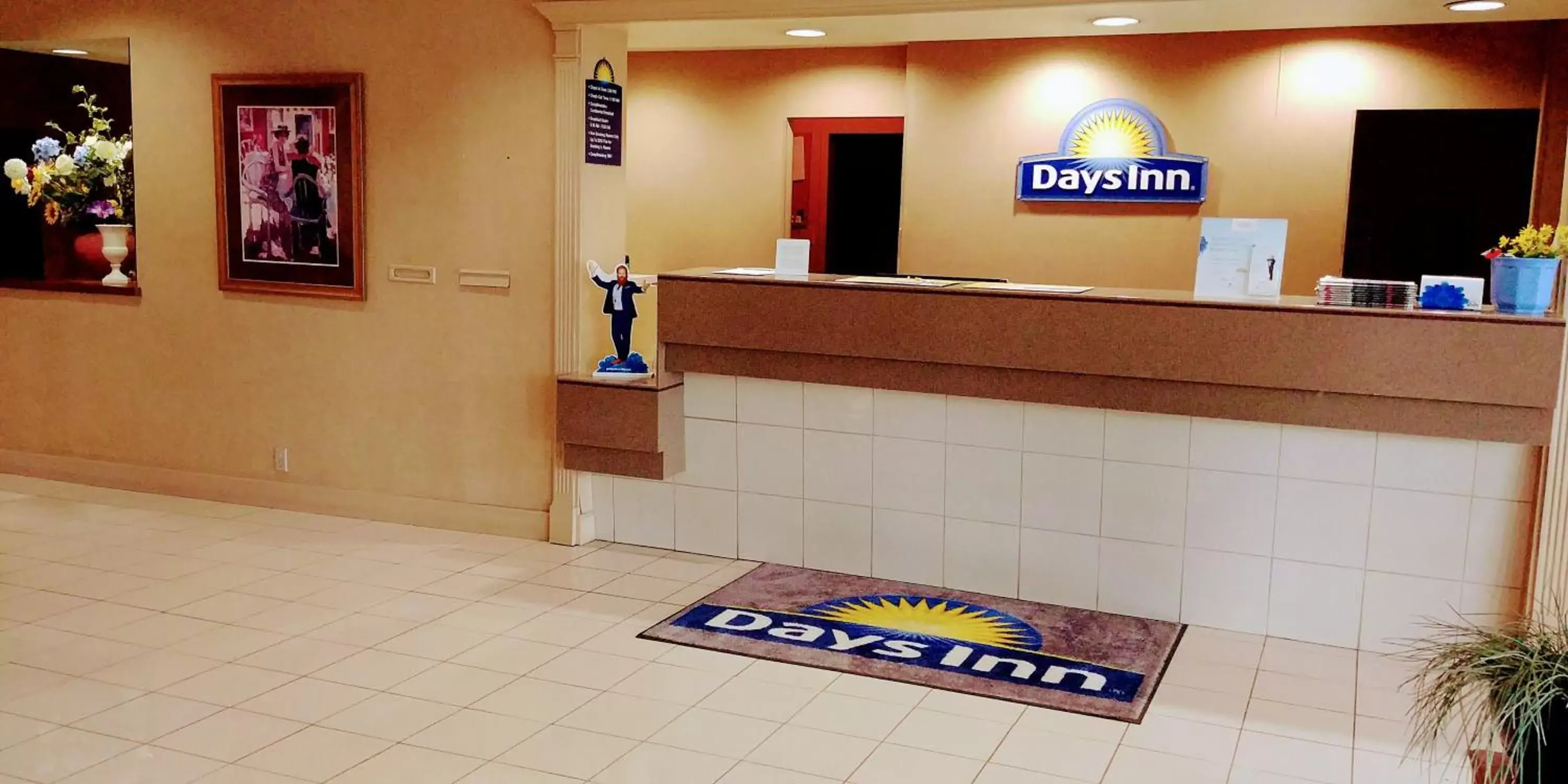Lobby or reception in Days Inn by Wyndham Sidney OH Lobby or reception in Days Inn by Wyndham Sidney OH