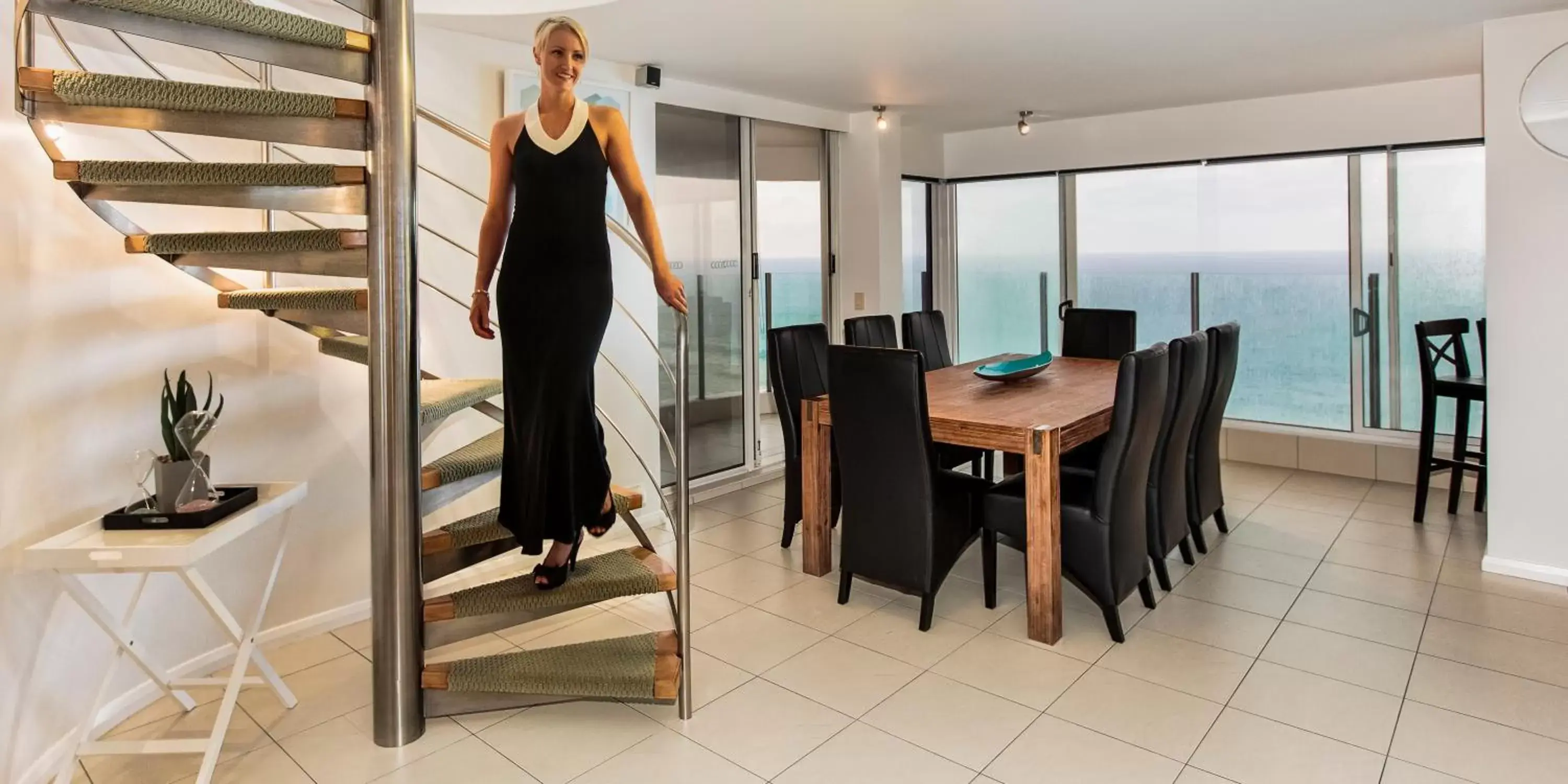 Dining area in Dorchester On The Beach