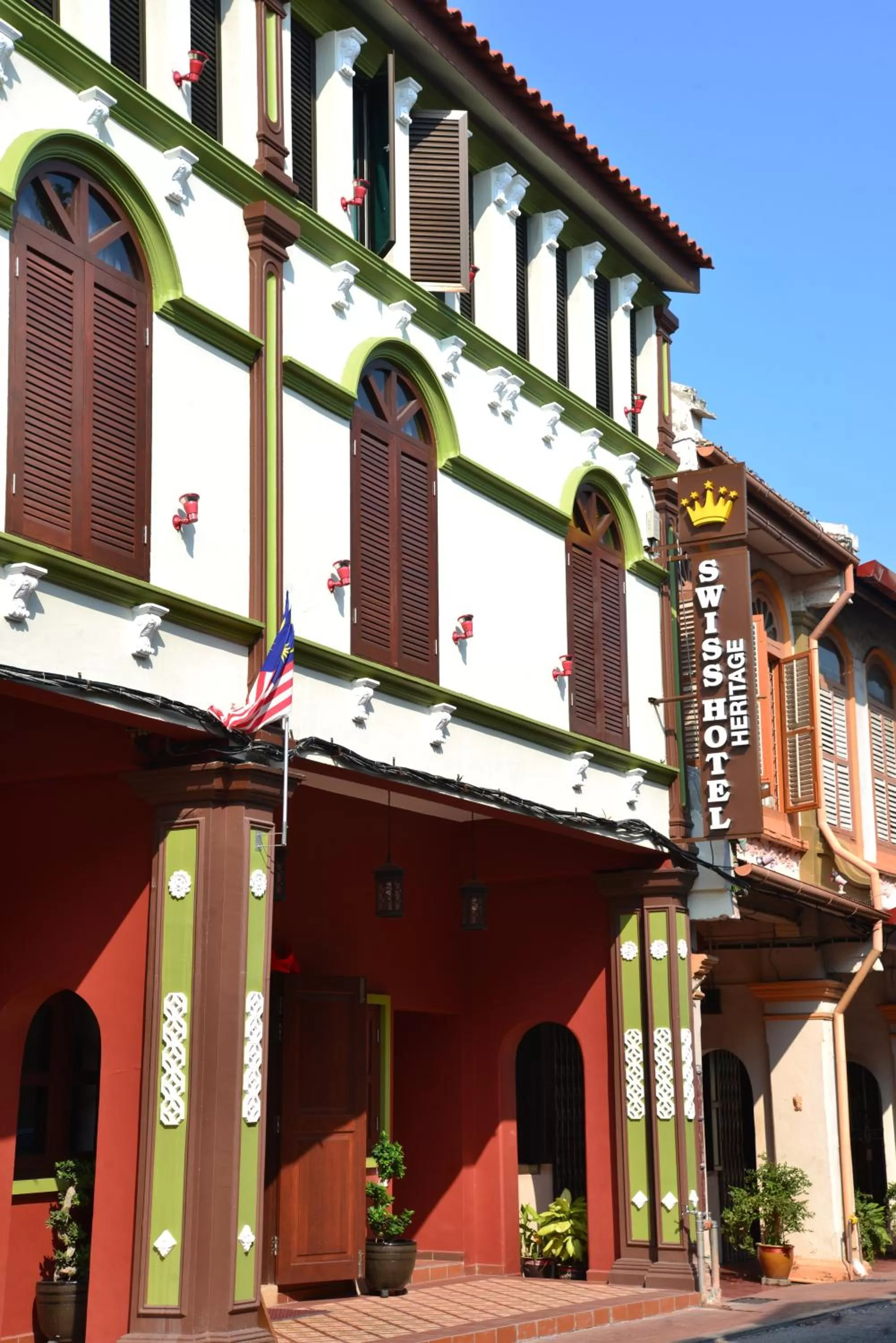Bird's eye view in Swiss Hotel Heritage Boutique Melaka