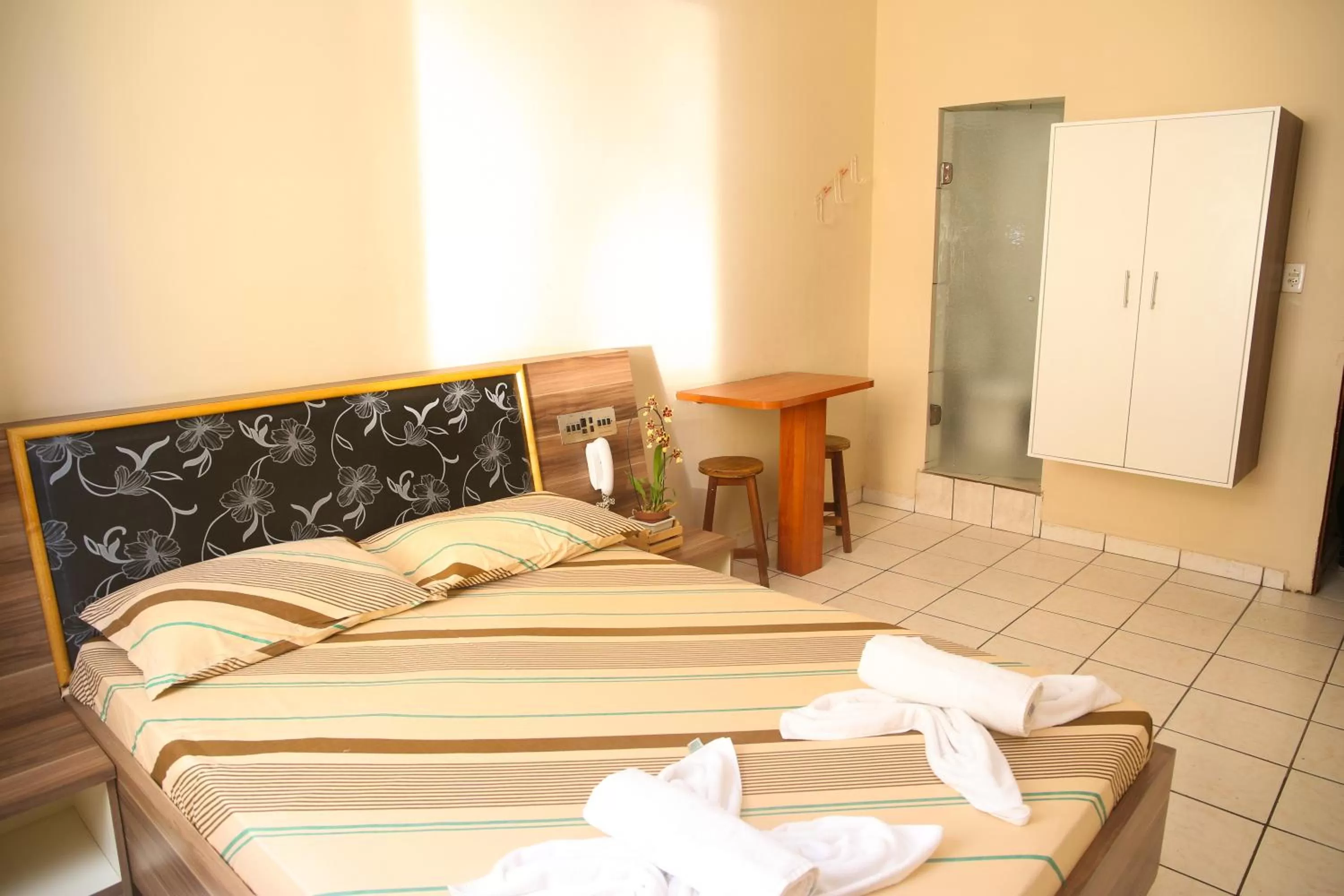 Bed in Hotel Hot Brás