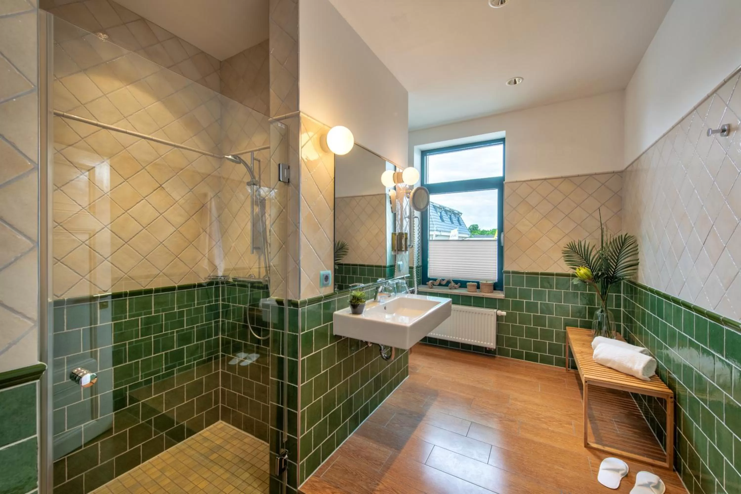 Shower in Recknitztal-Hotel Marlow