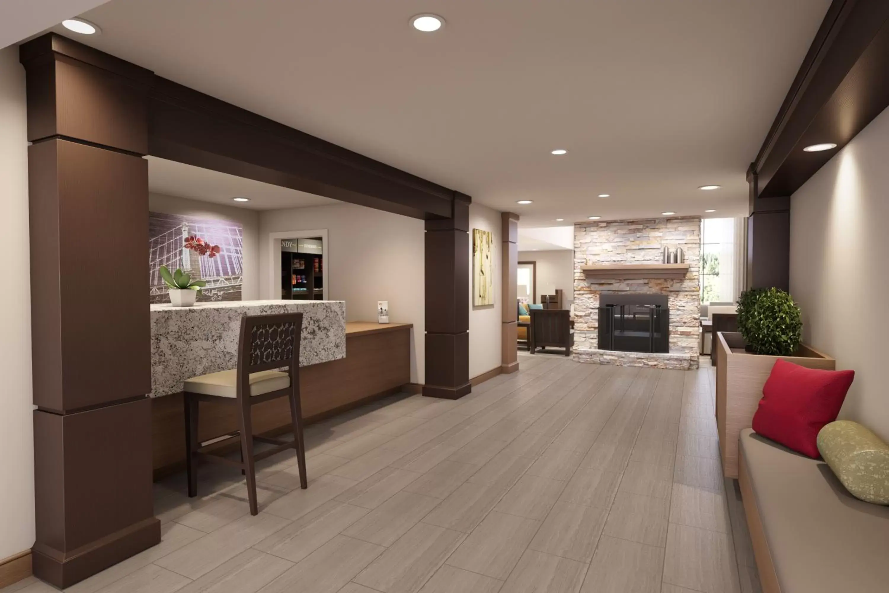 Lobby or reception, Lobby/Reception in Staybridge Suites Quantico-Stafford, an IHG Hotel