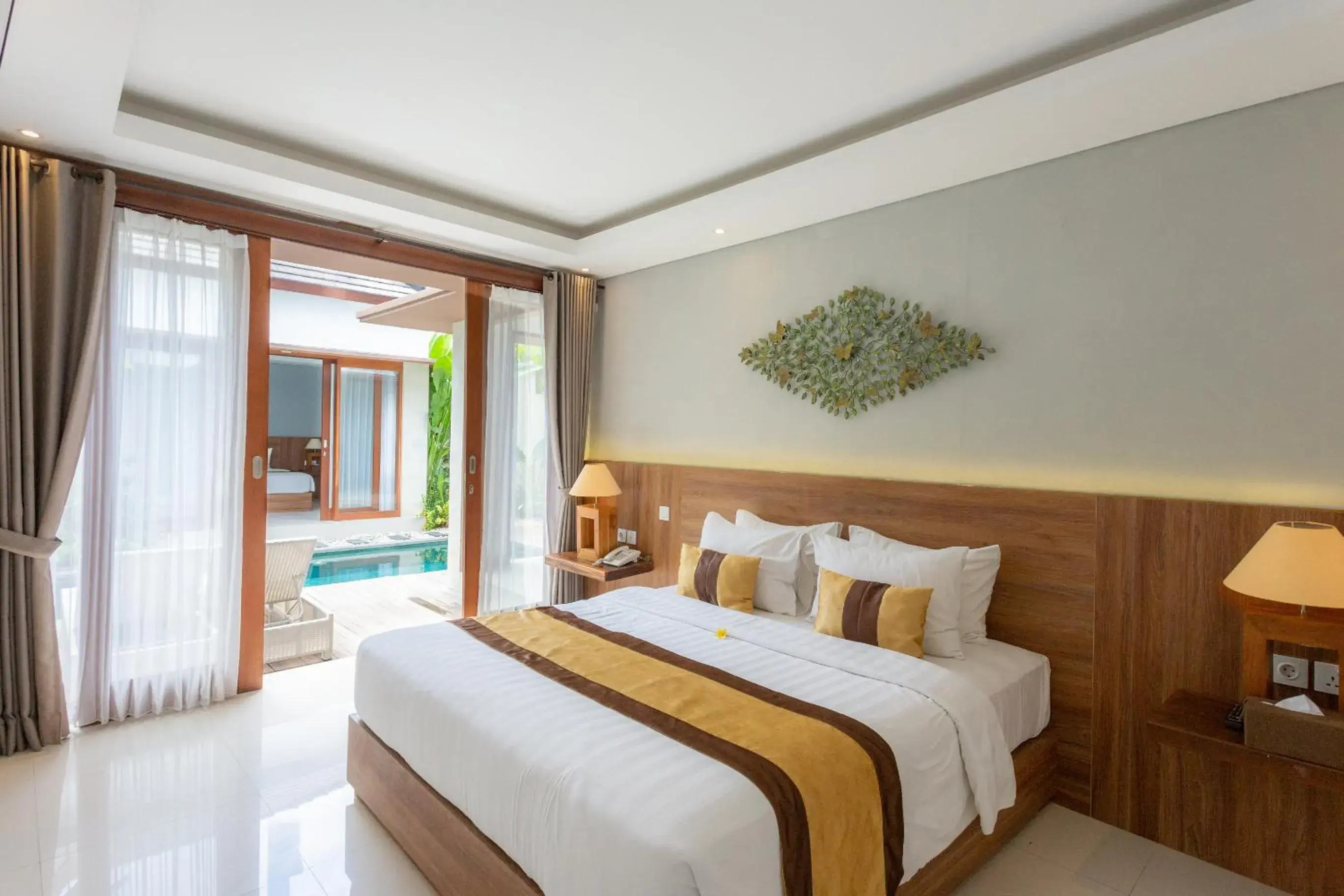 Bedroom, Bed in The Sakaye Villas & Spa