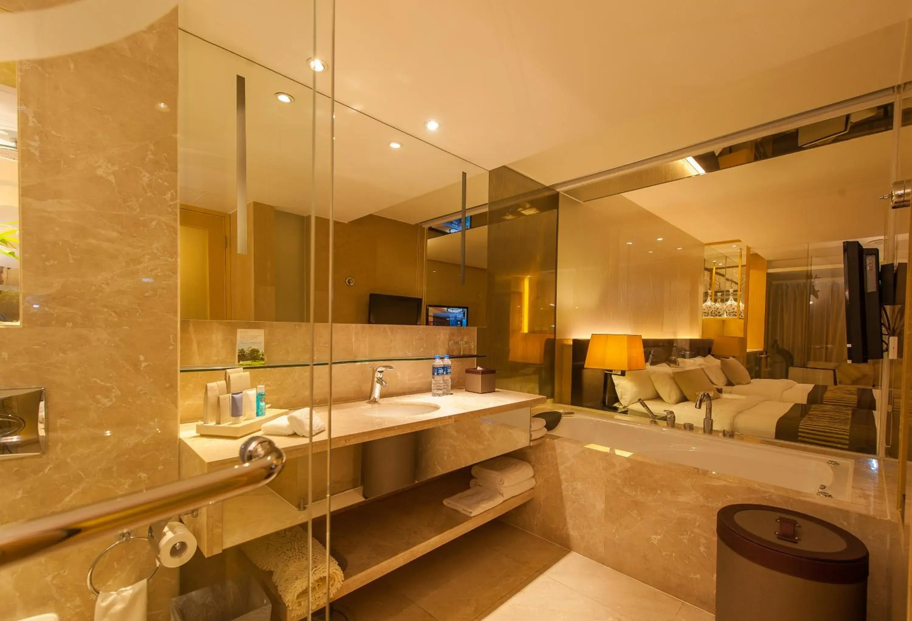 Toilet, Bathroom in Mission Hills Hotel Resorts Shenzhen