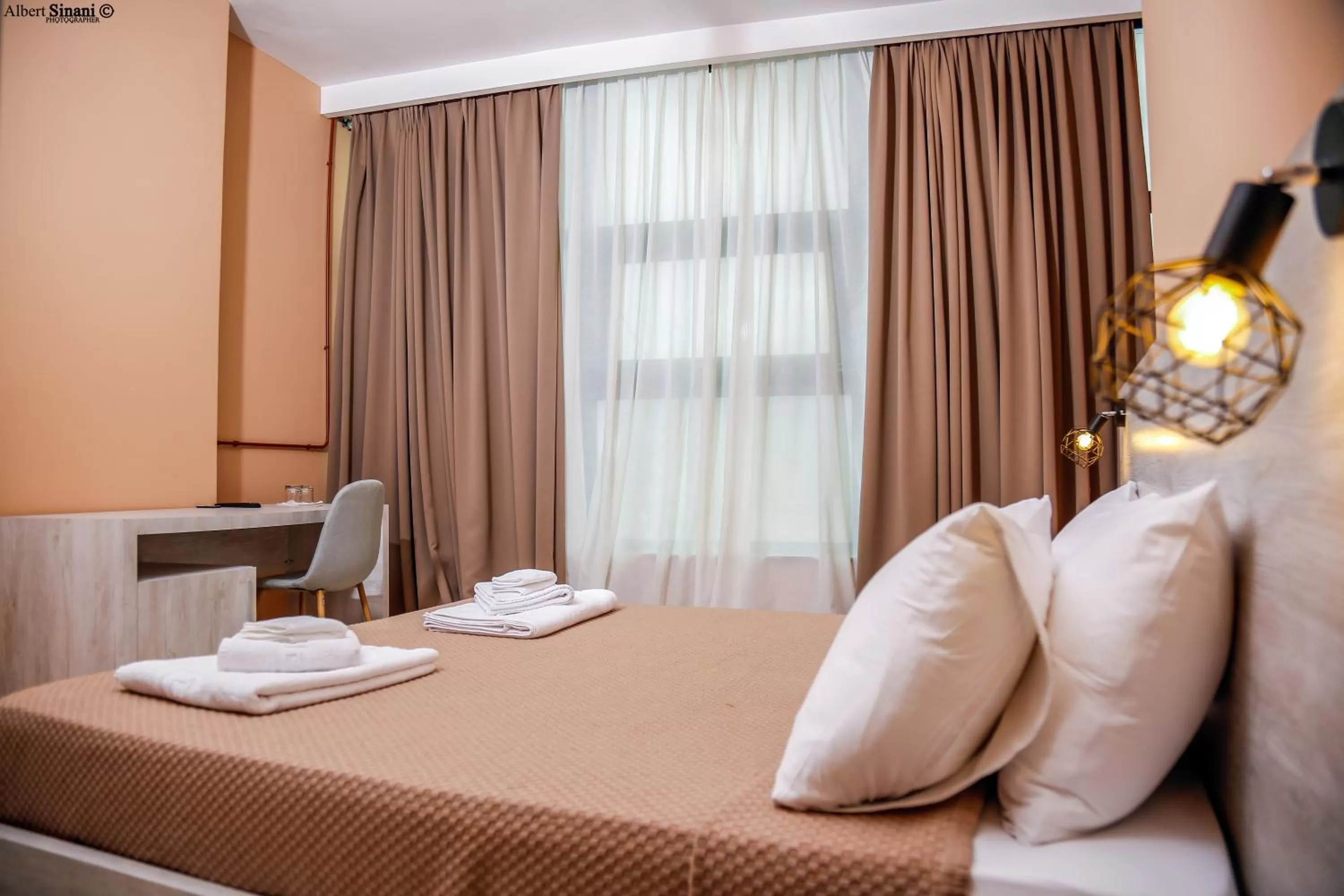 Bed in Arc Hotel Tirana