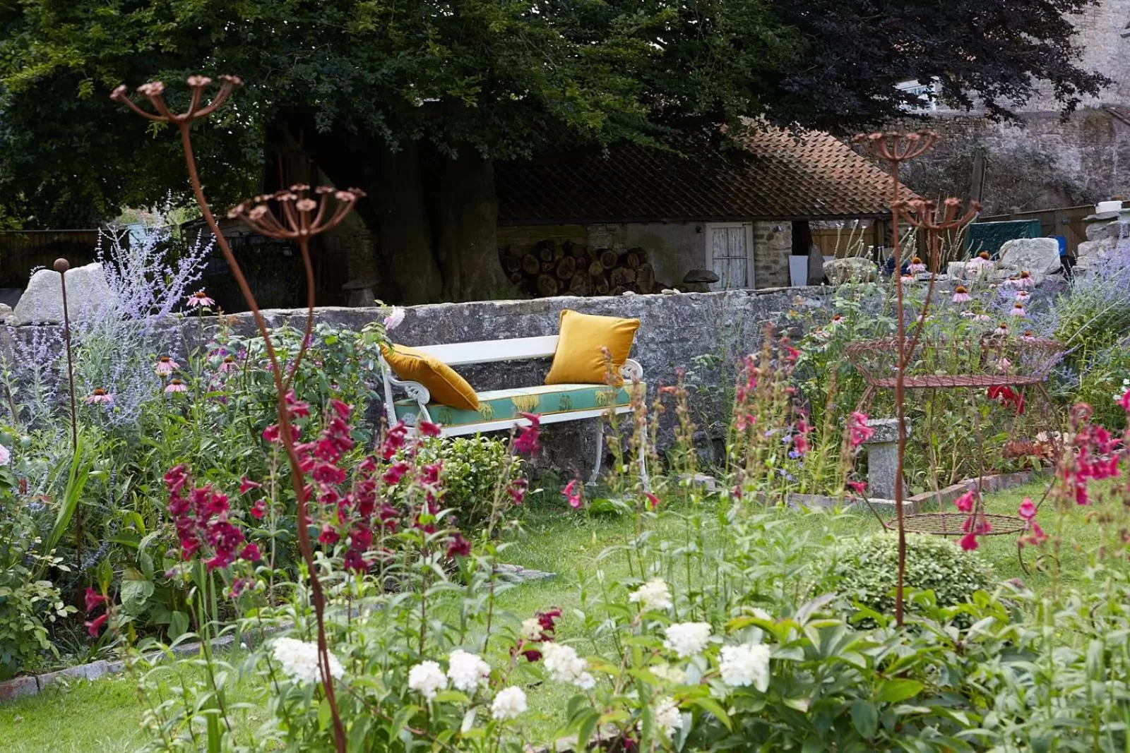 Garden in Cherry tree farm B and B