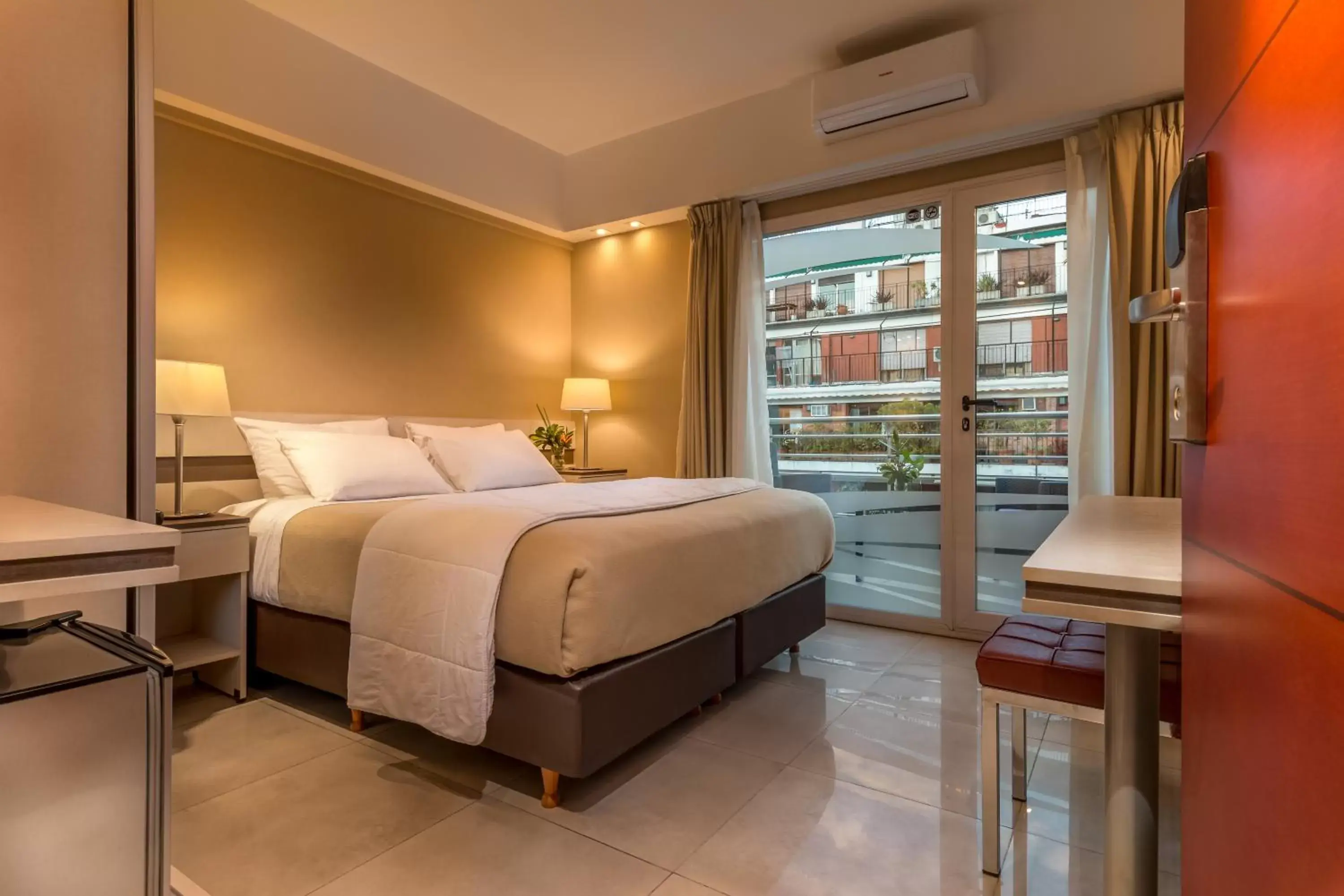 Bed in Up Recoleta Hotel