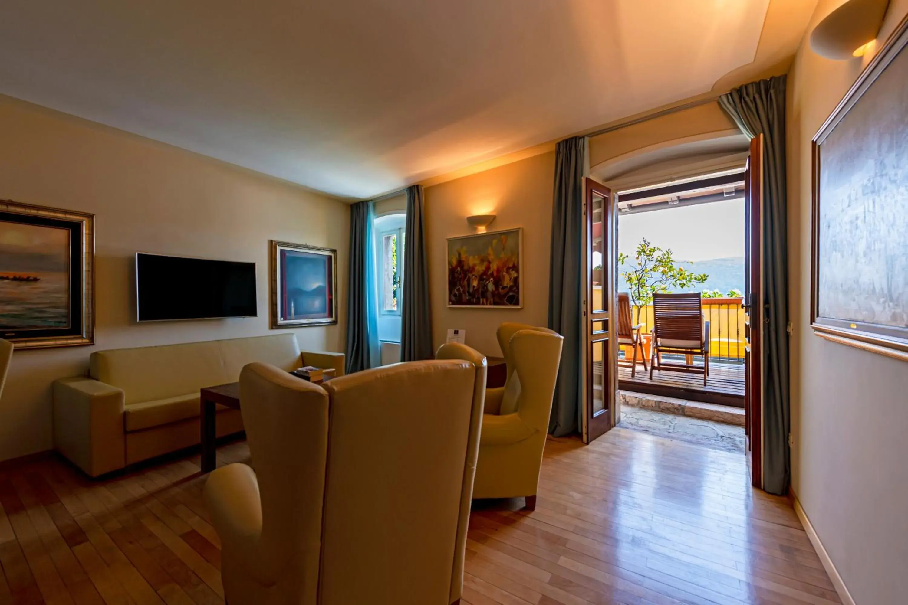 Seating Area in Hotel Baia D'Oro