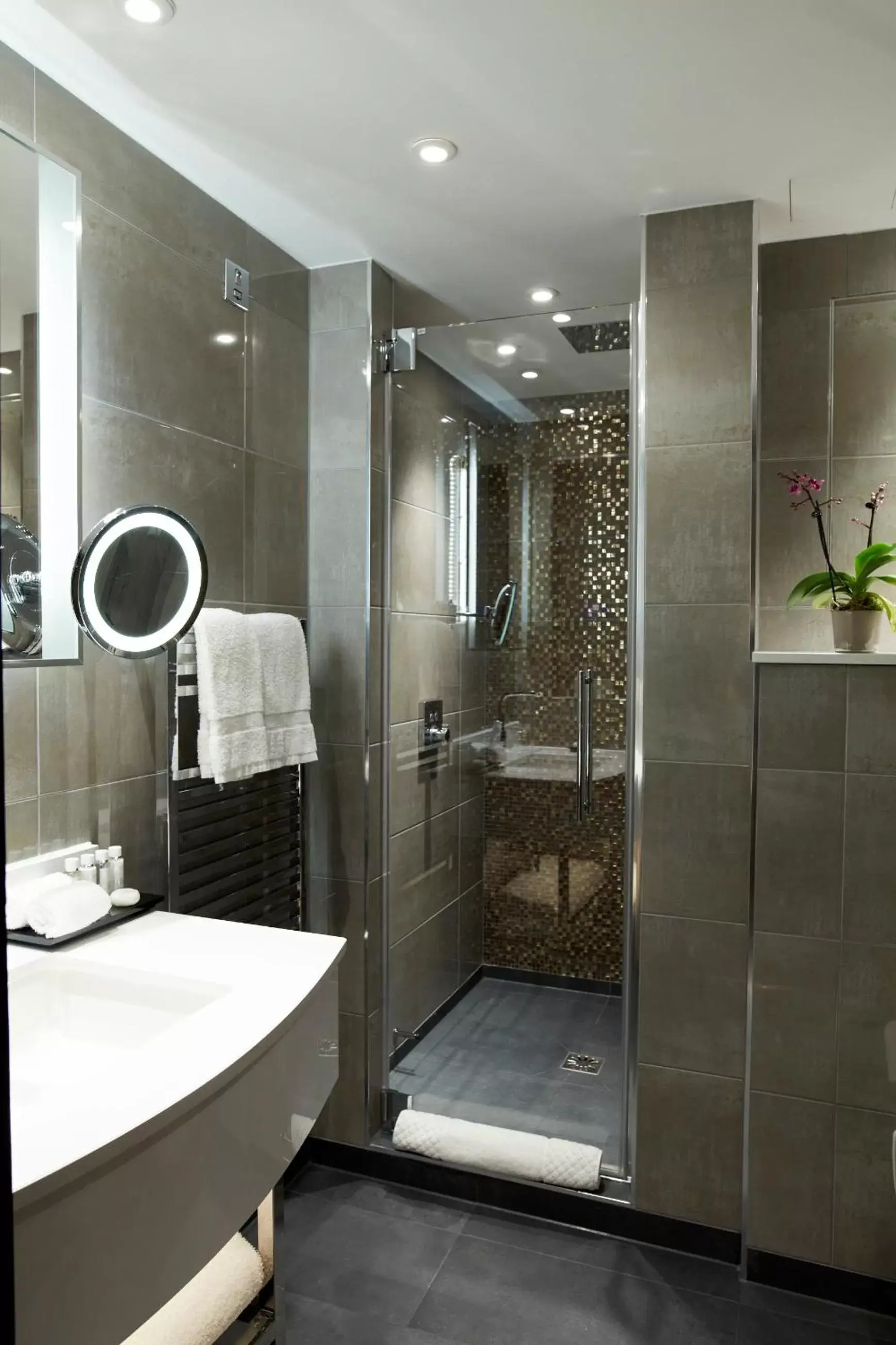 Shower, Bathroom in Hyatt Regency London Albert Embankment