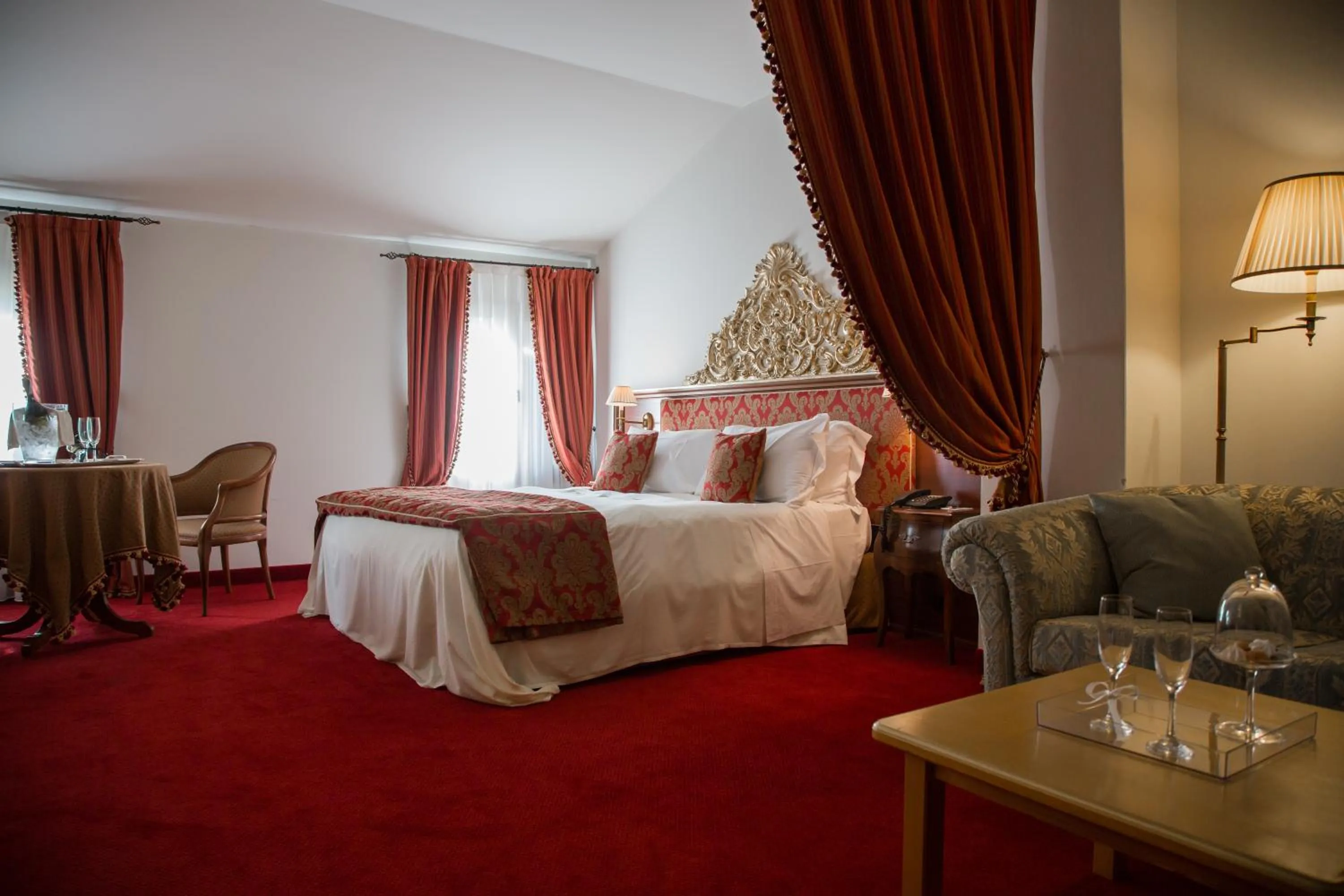 Junior Suite with Garden View in Hotel Villa Condulmer