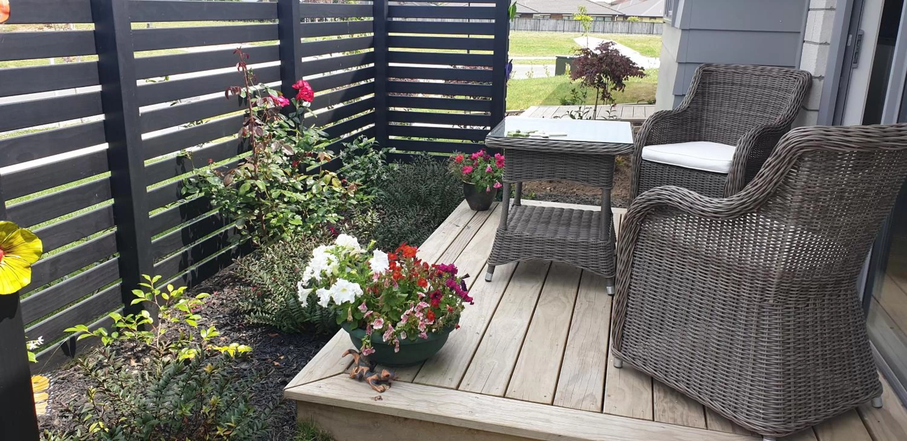 Balcony/Terrace in Cambridge Retreat