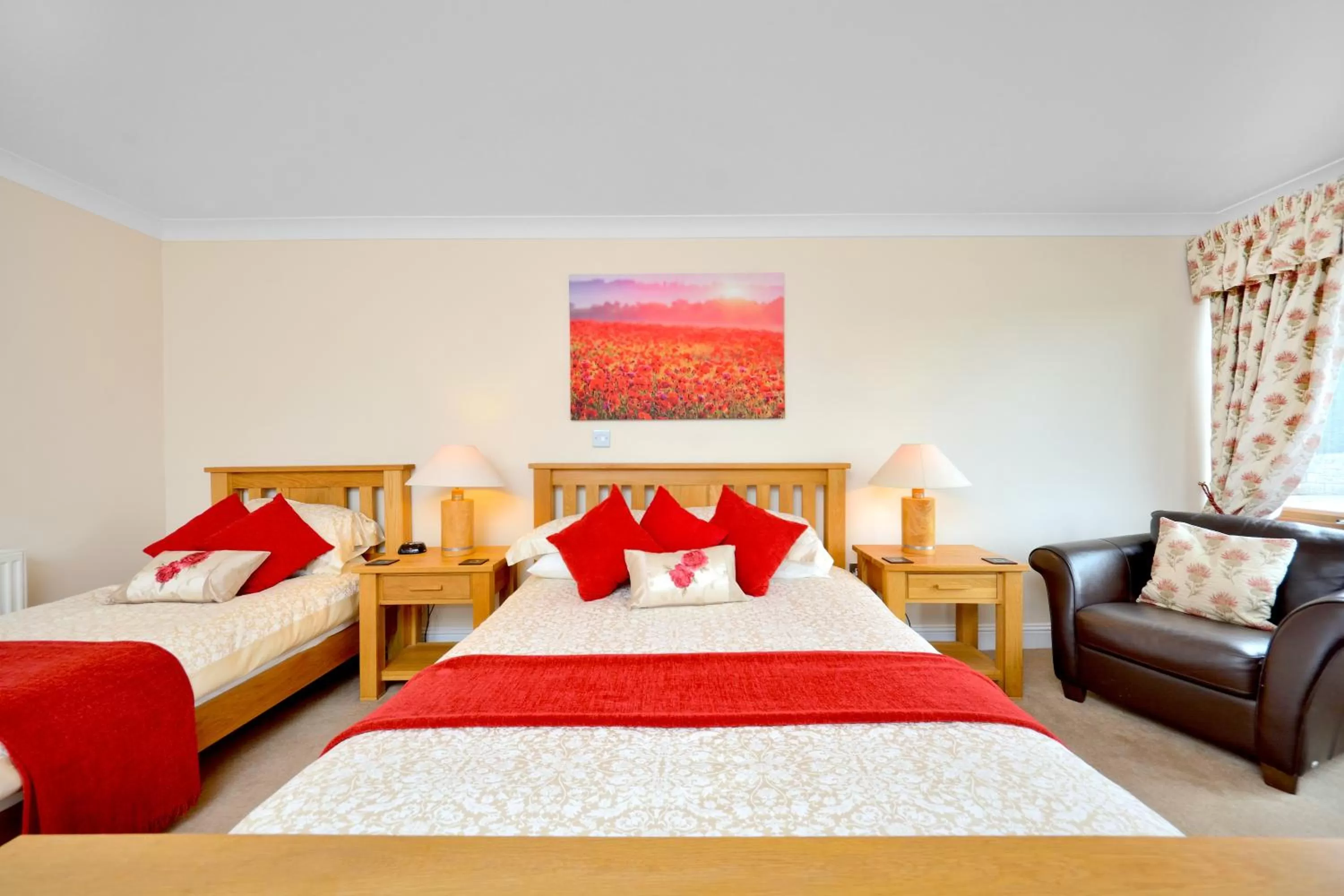 Bed in Peggyslea Farm B&B