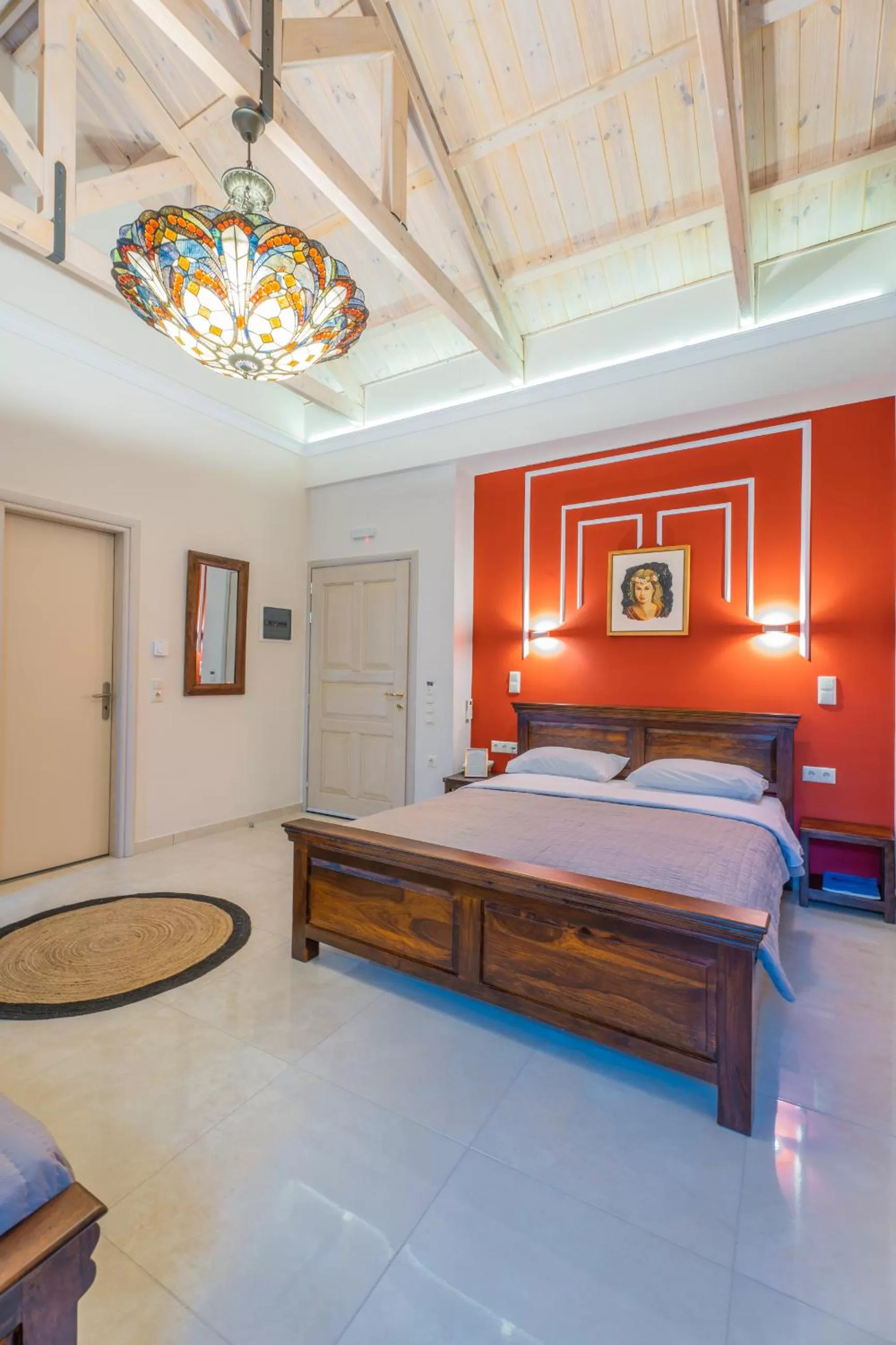 Bed in The Stone Manor , Noho boutique hotel Thissio