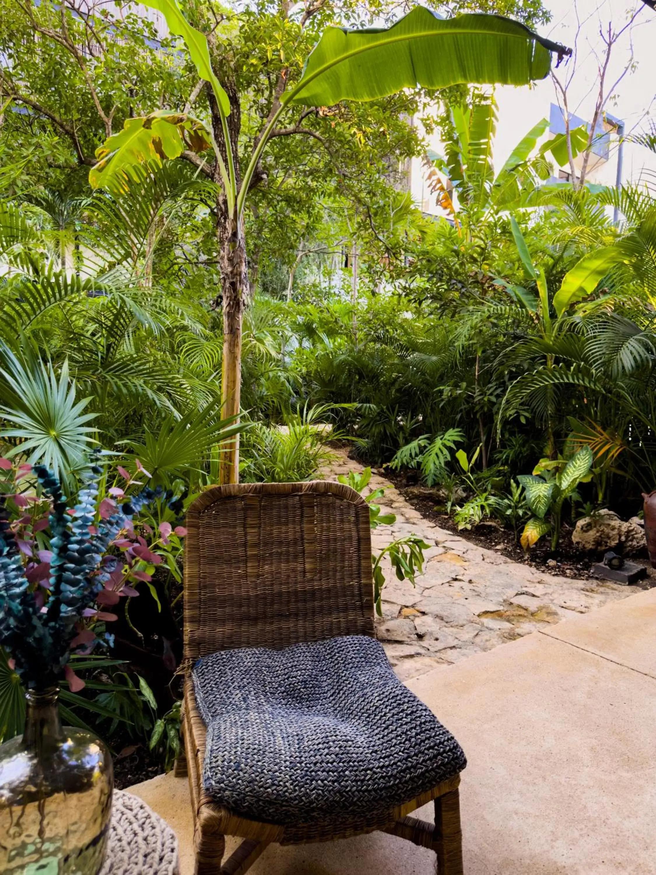 Garden in Kuukum Tulum Hotel