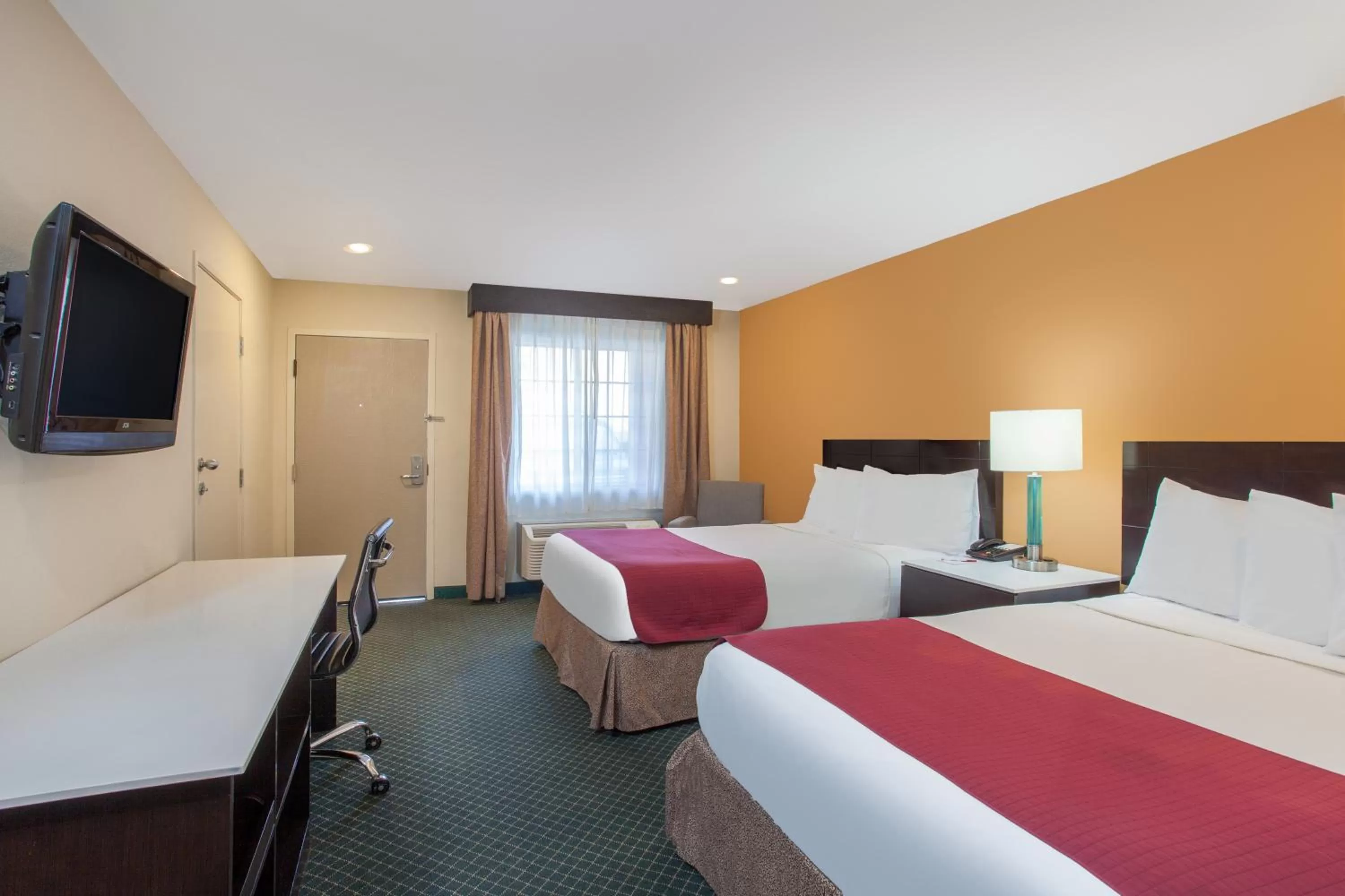 Photo of the whole room, Bed in Ramada by Wyndham Culver City