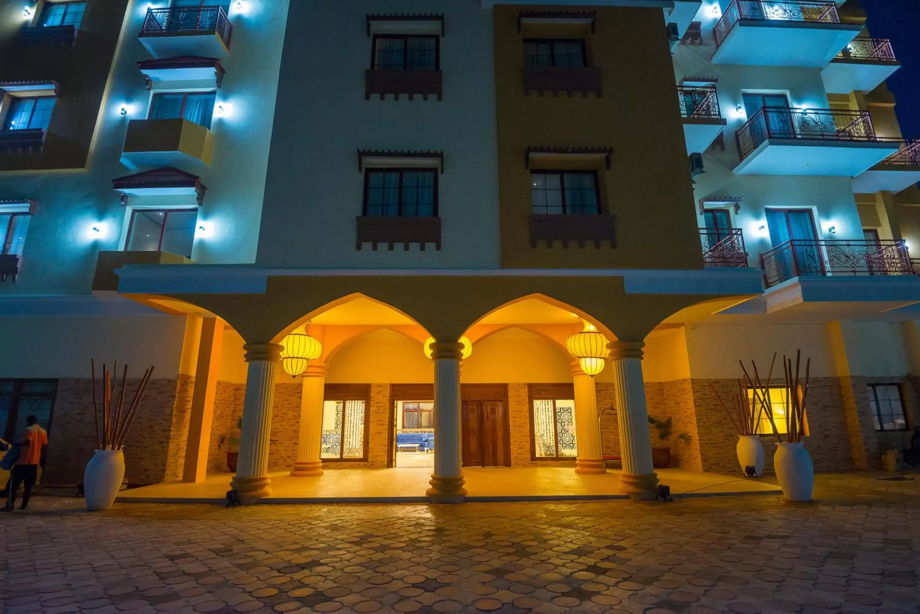 Facade/entrance, Property Building in Golden Tulip Zanzibar Resort