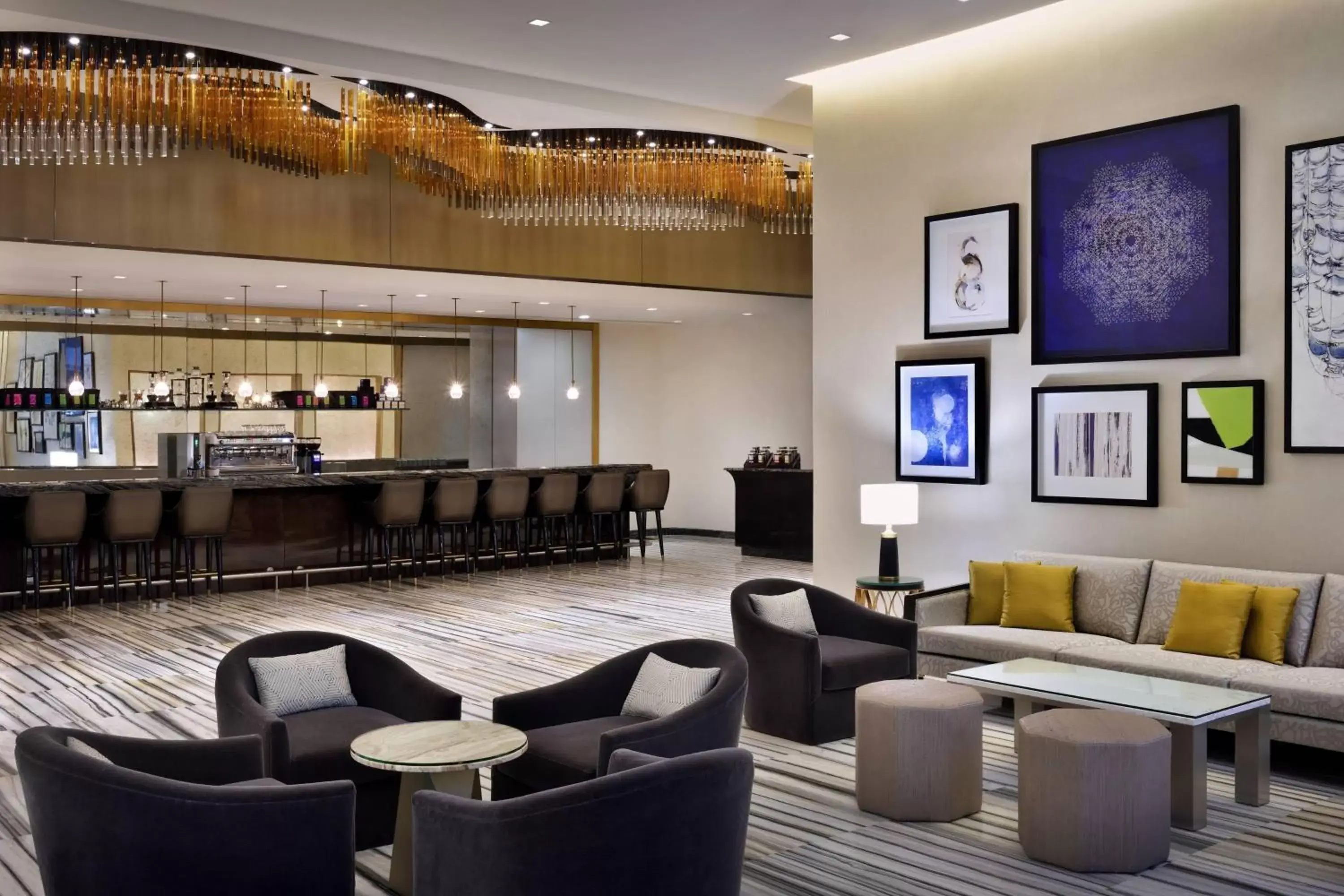 Restaurant/places to eat, Lounge/Bar in Marriott Hotel Downtown Abu Dhabi