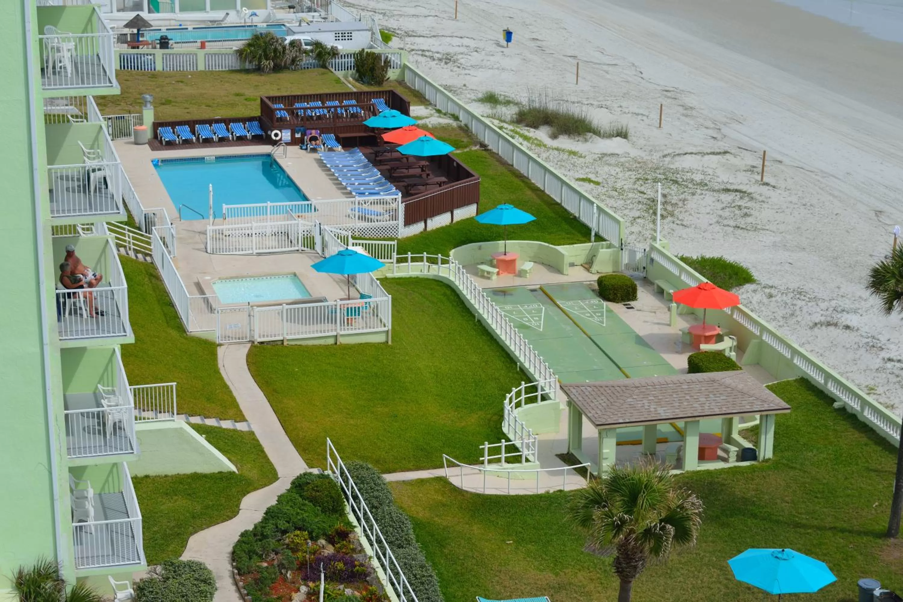 Patio in El Caribe Resort and Conference Center